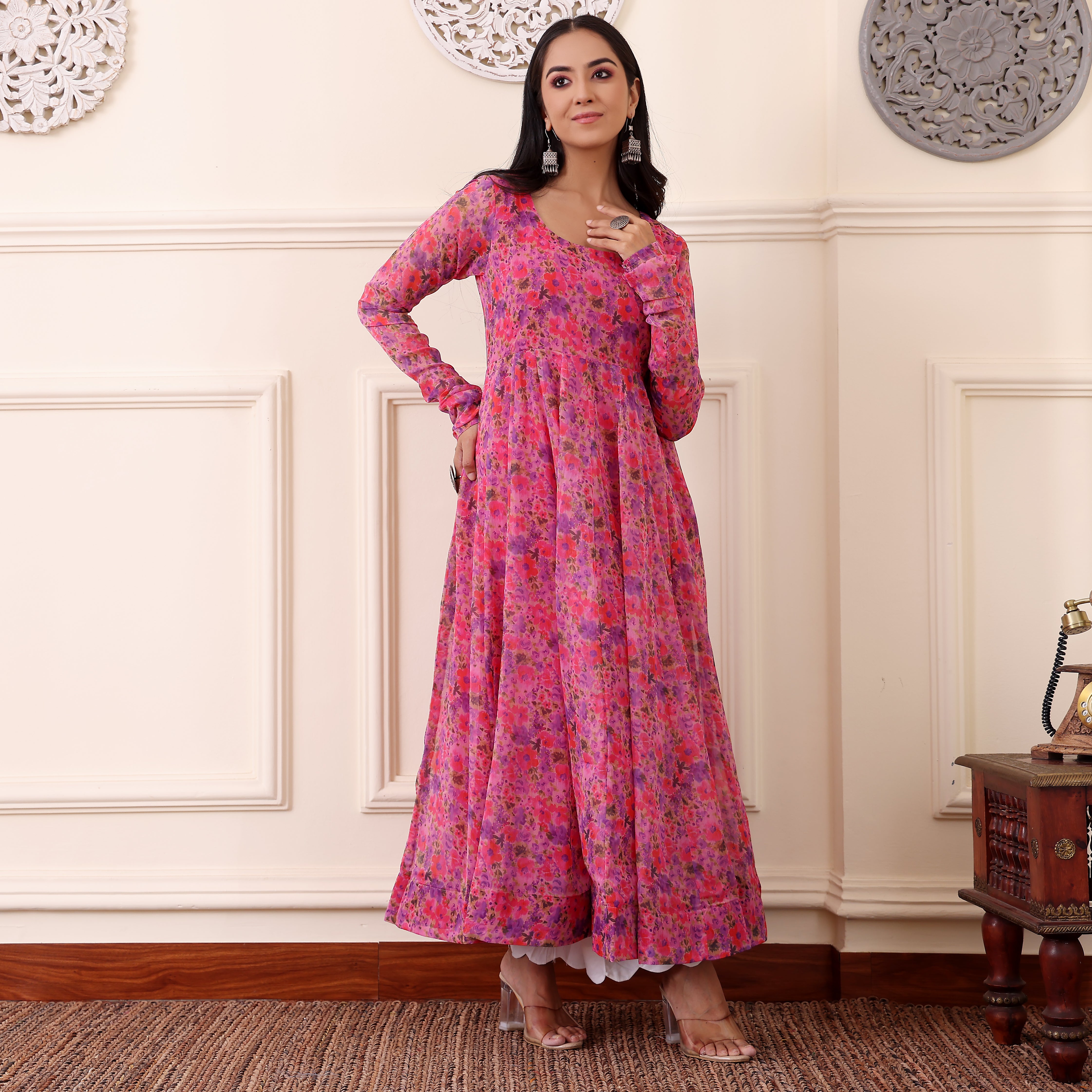 Mohika Georgette Kameez