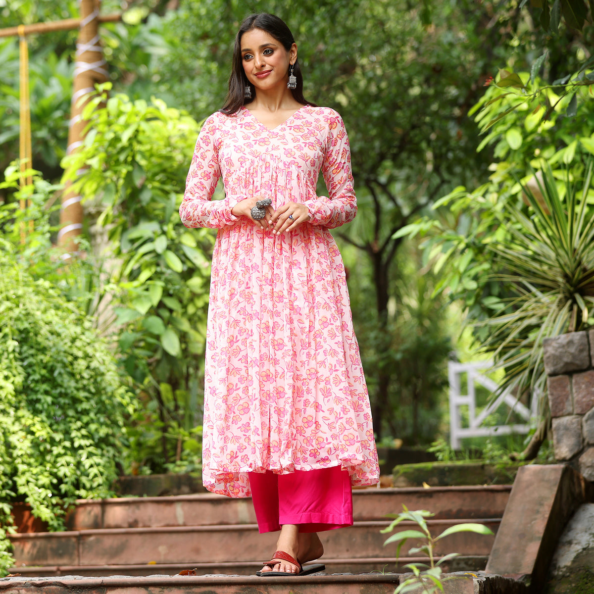 Mudika Georgette Kurta – Kameez.co