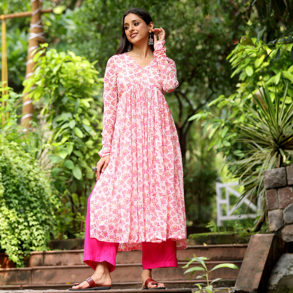 Mudika Georgette Kurta – Kameez.co