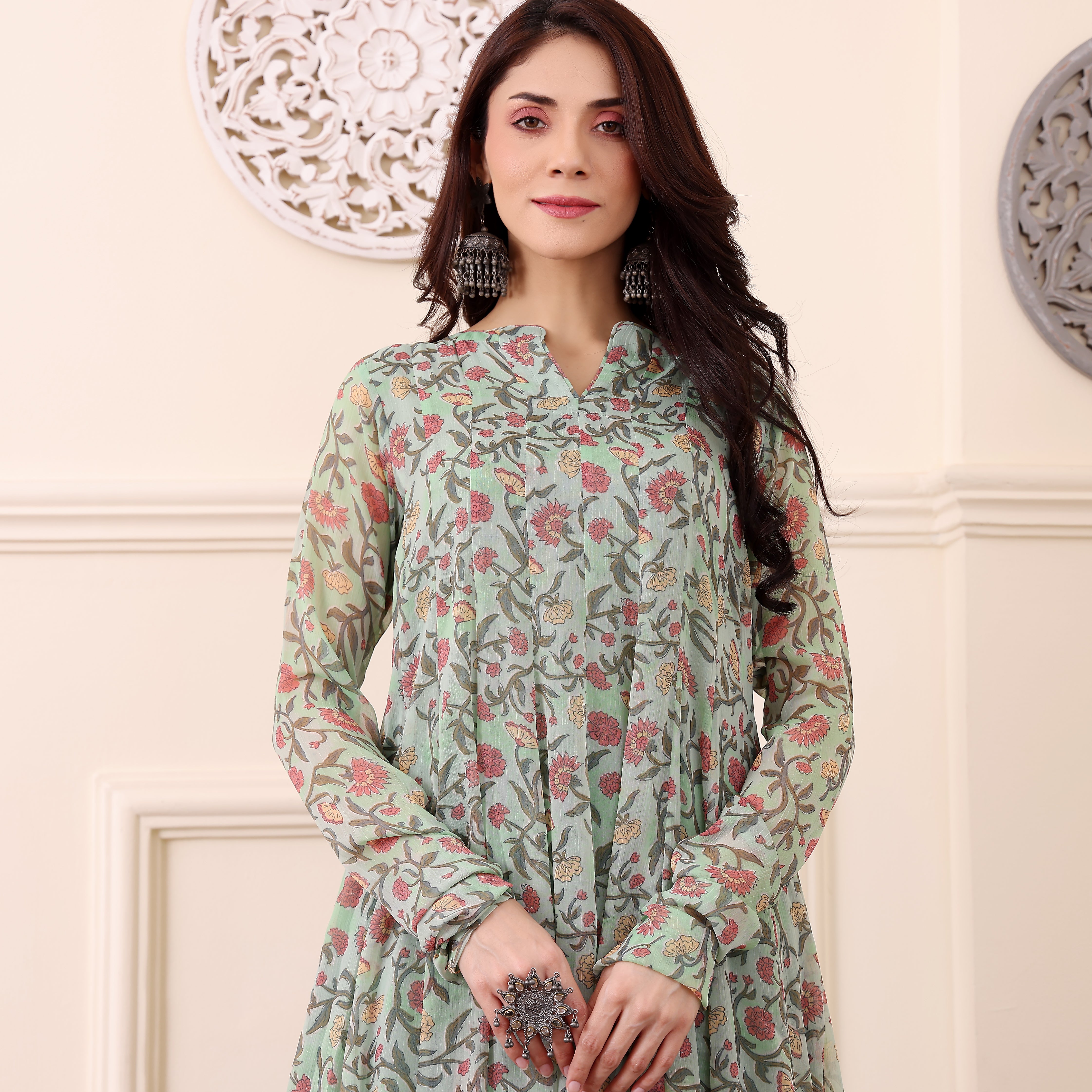 Nakusha Georgette Kurta