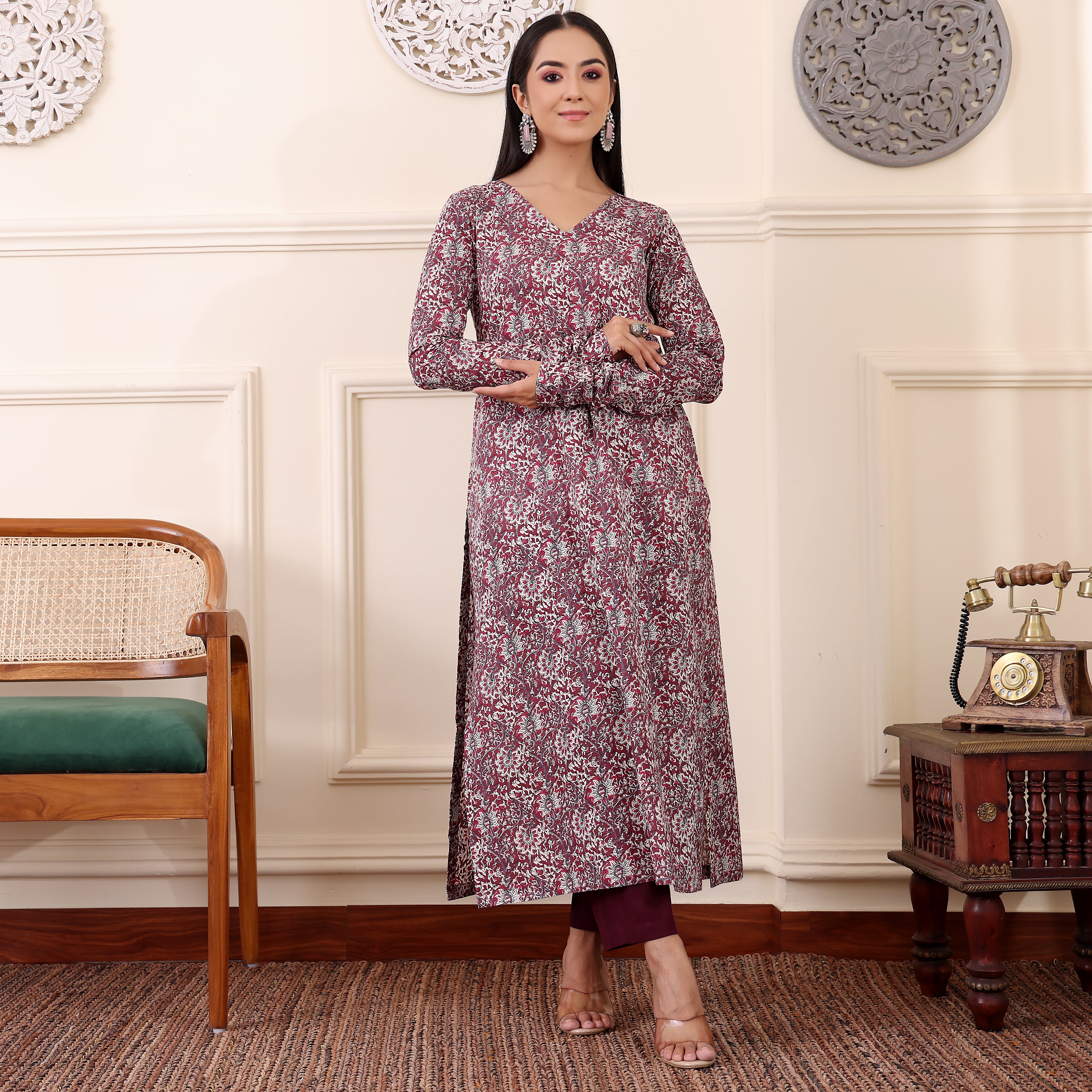 Asika Cotton Straight Kurta