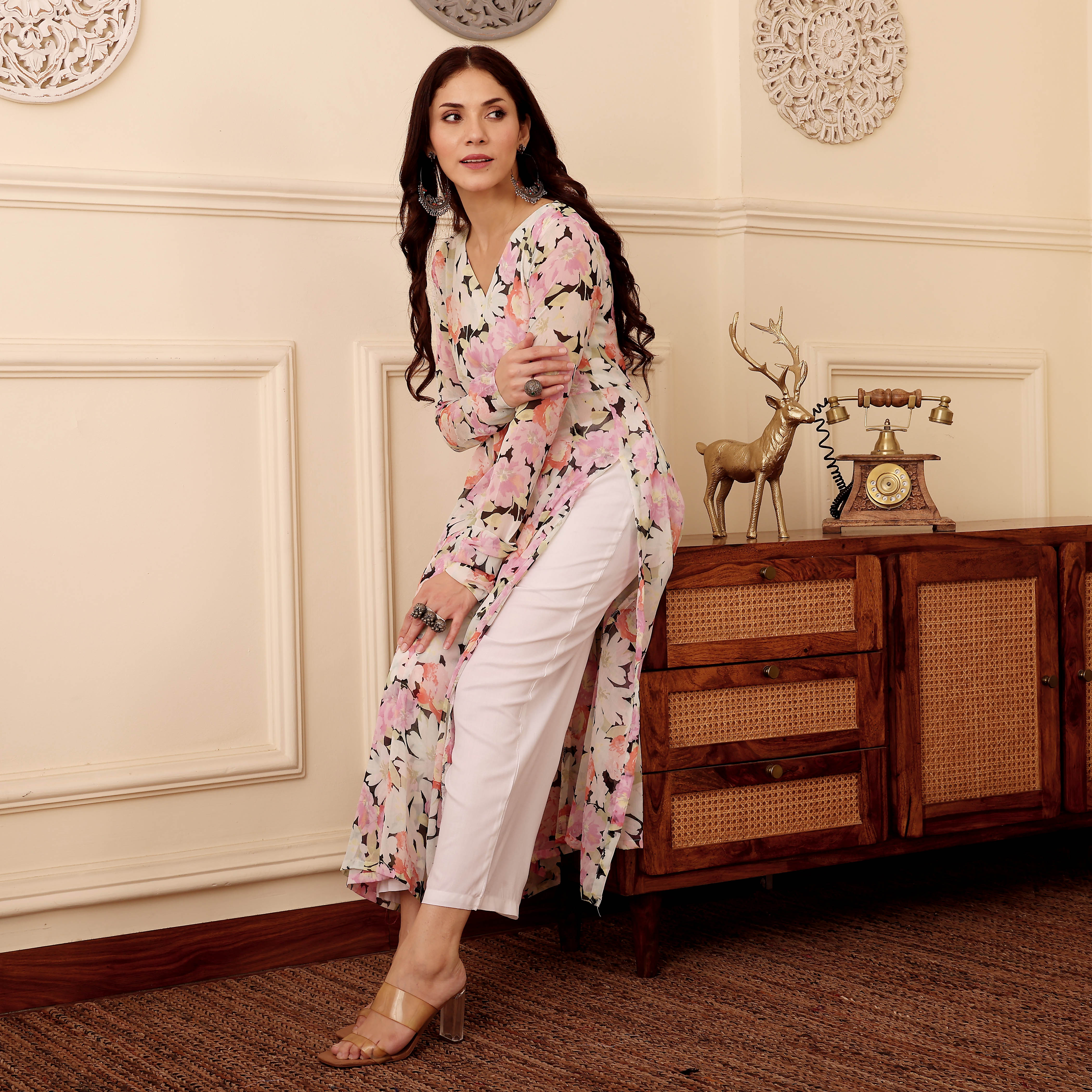 Akana Georgette Kurta