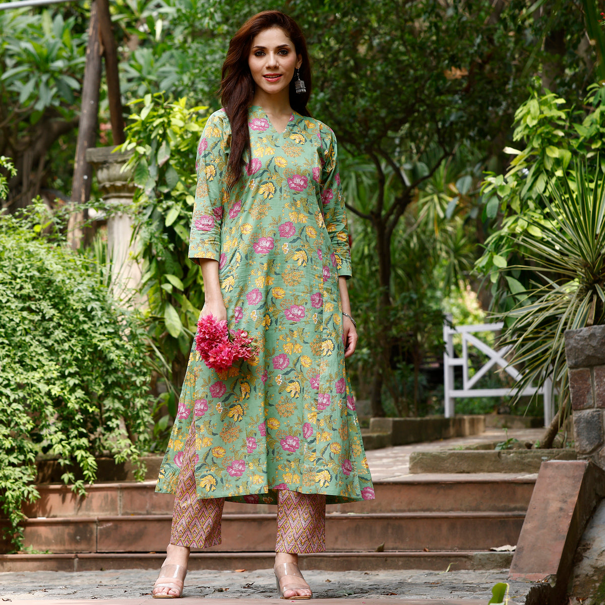 Aza Cotton Co ord Set Kameez co aza-cotton-co-ord-set-kameez-co