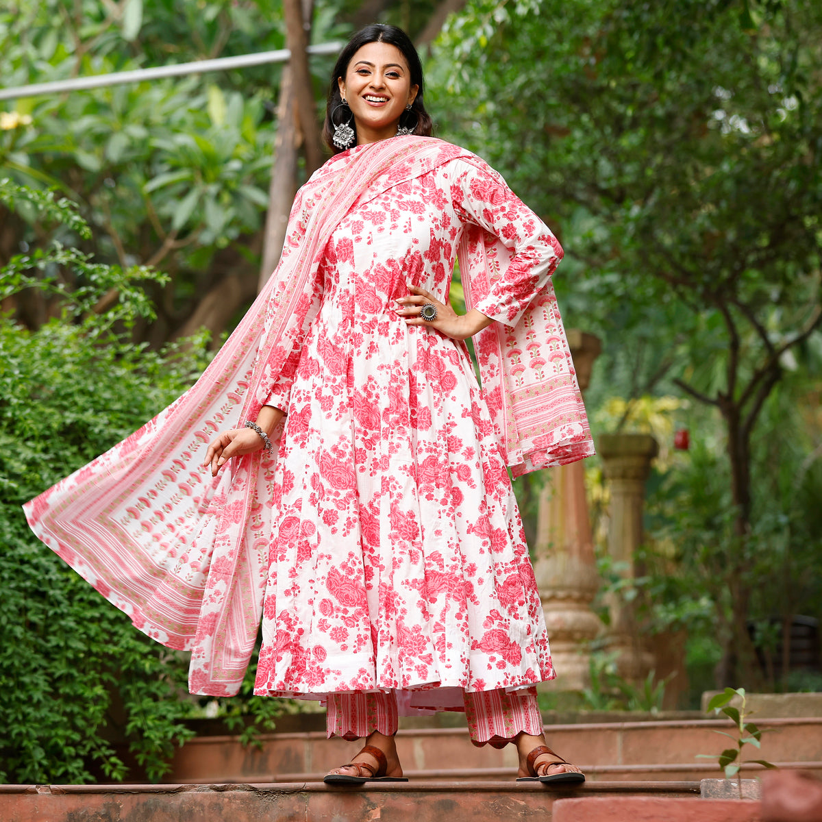 Surati Cotton Printed Set – Kameez.co