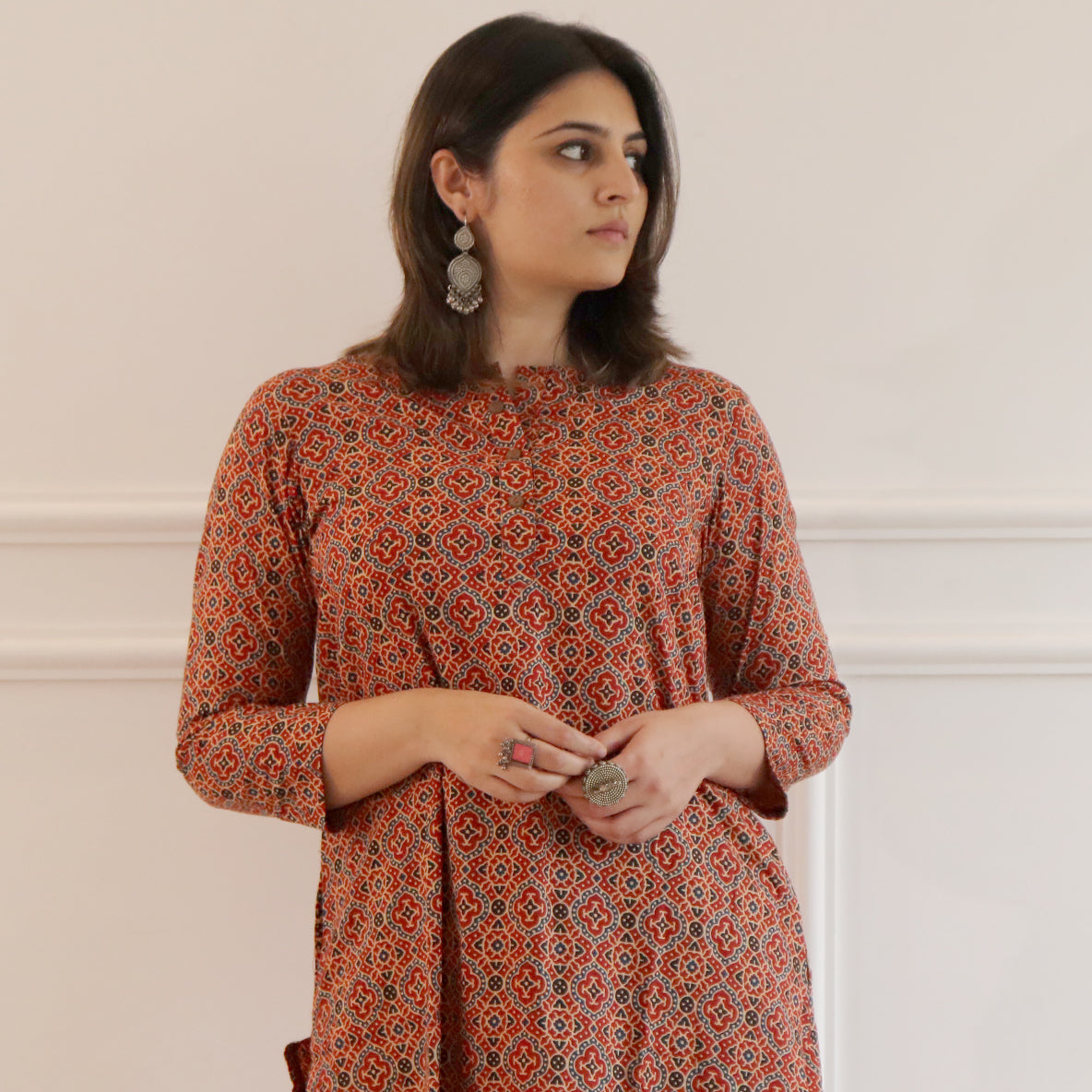 Ziha Cotton Straight Kurta