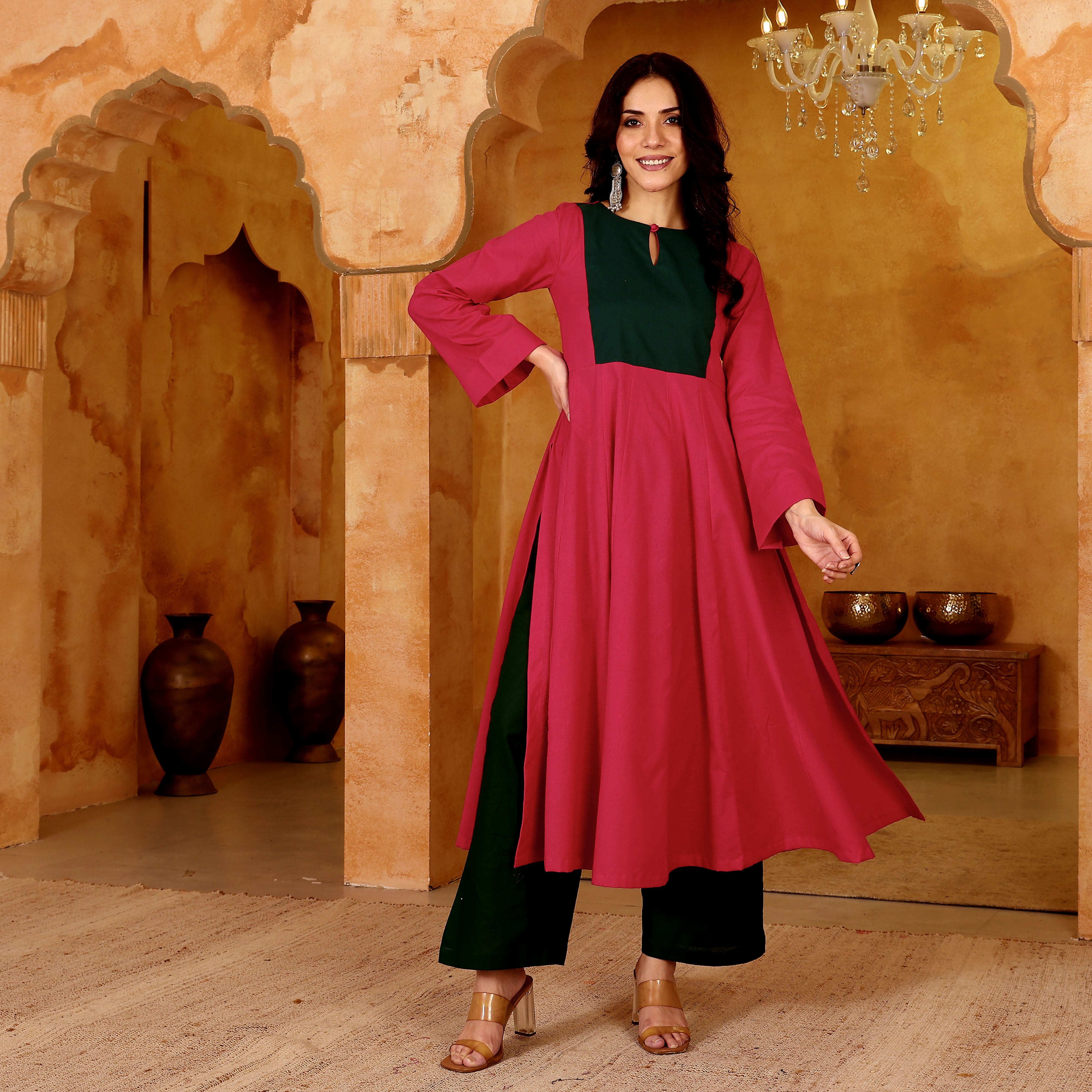 Kanusha Cotton Kurta