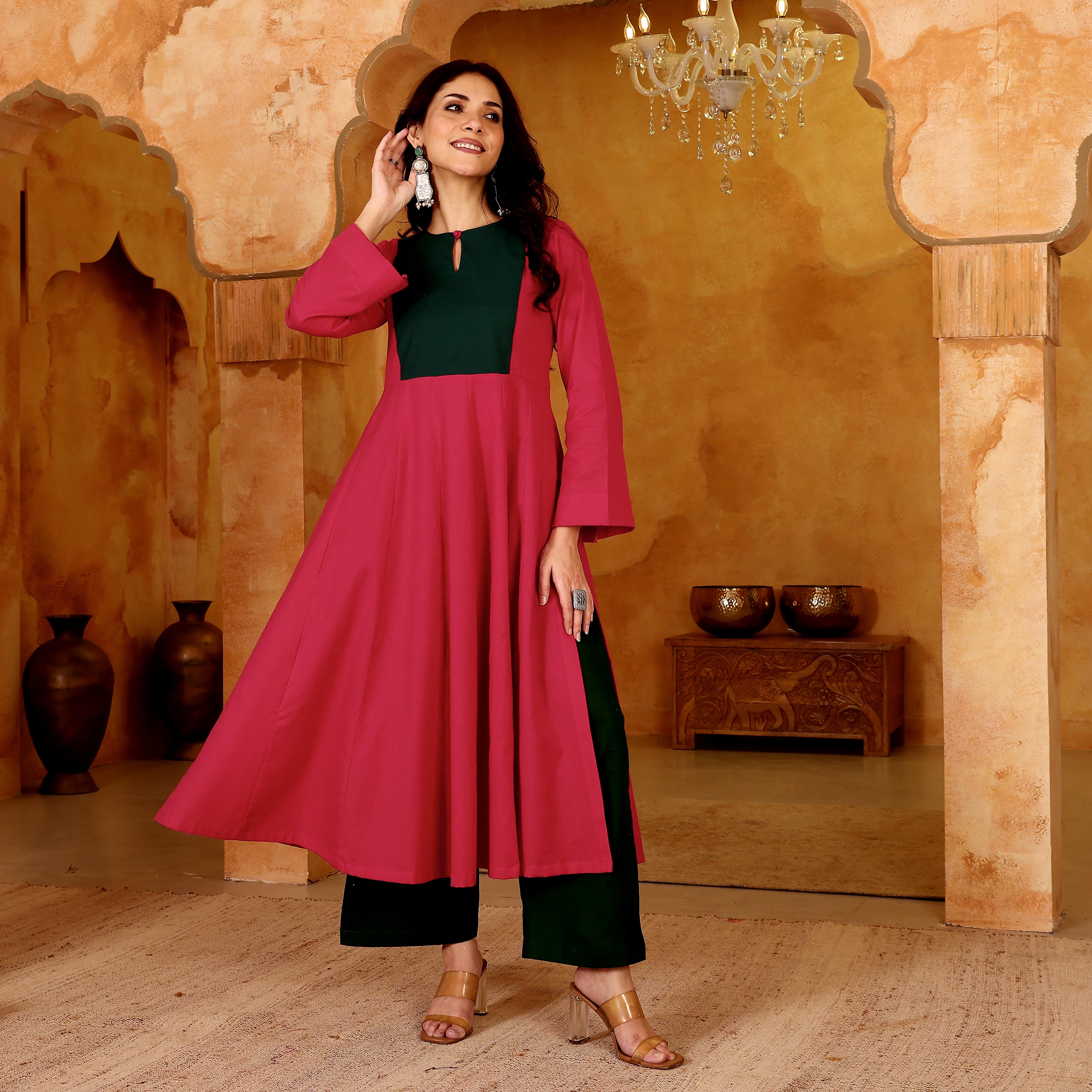 Kanusha Cotton Kurta