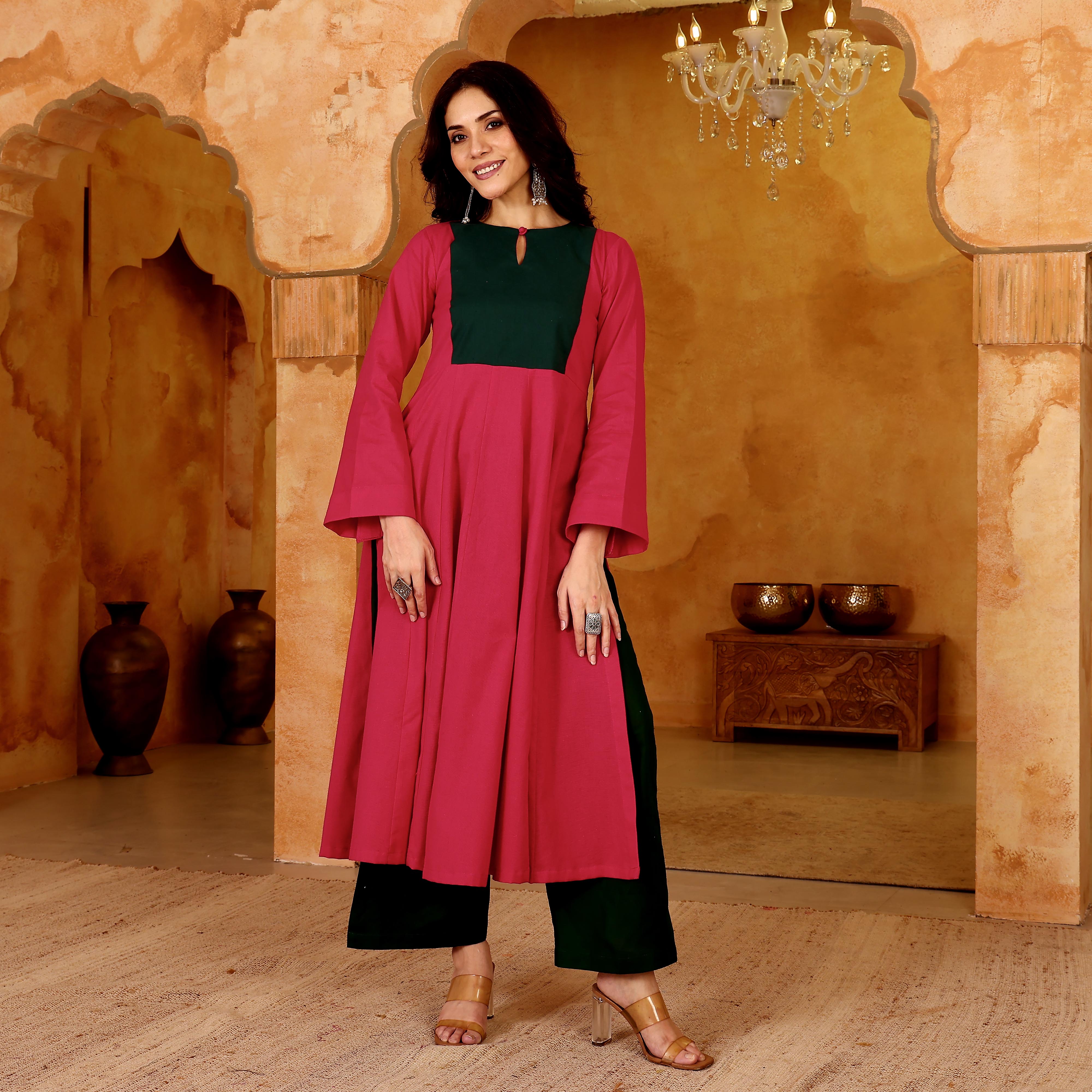 Kanusha Cotton Kurta