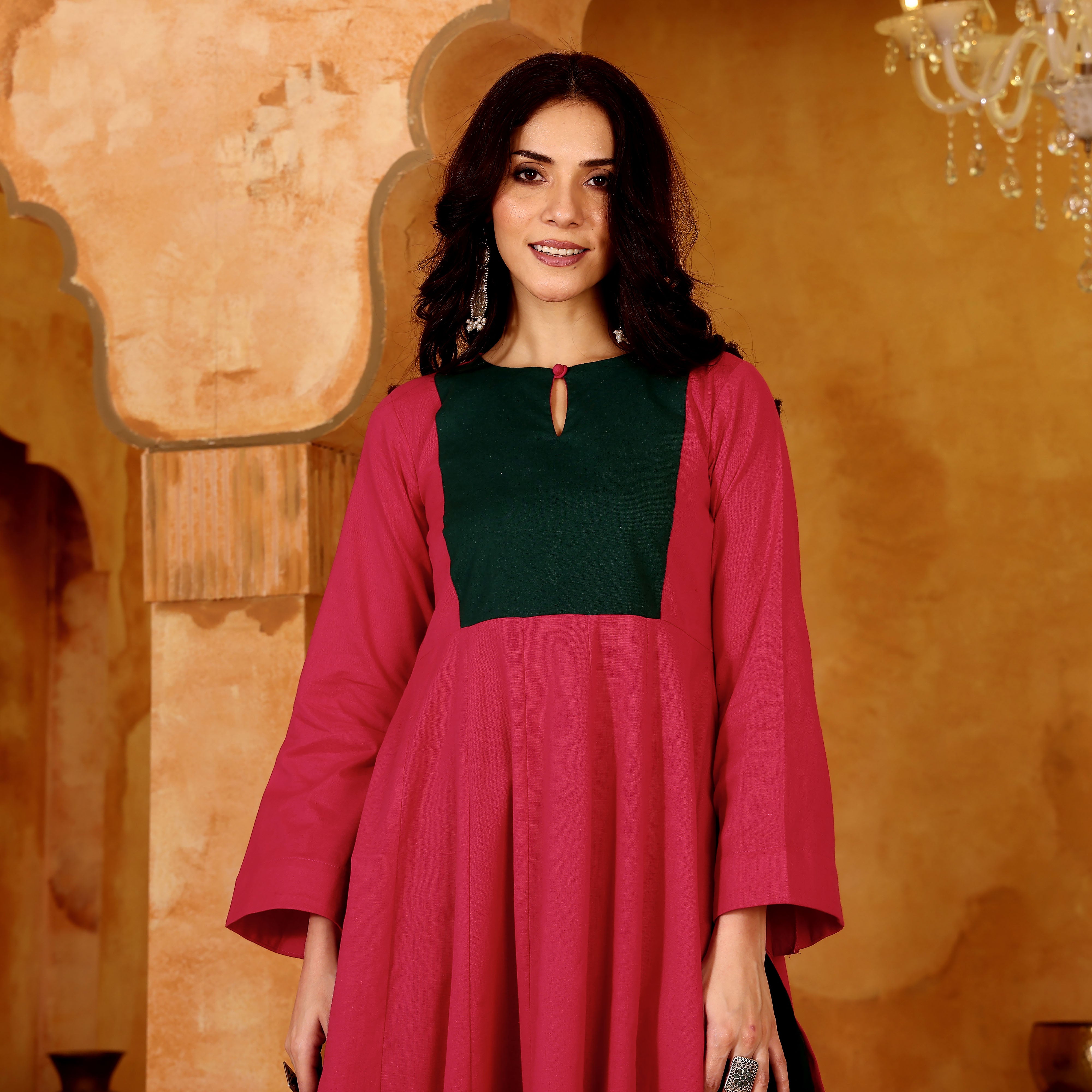 Kanusha Cotton Kurta