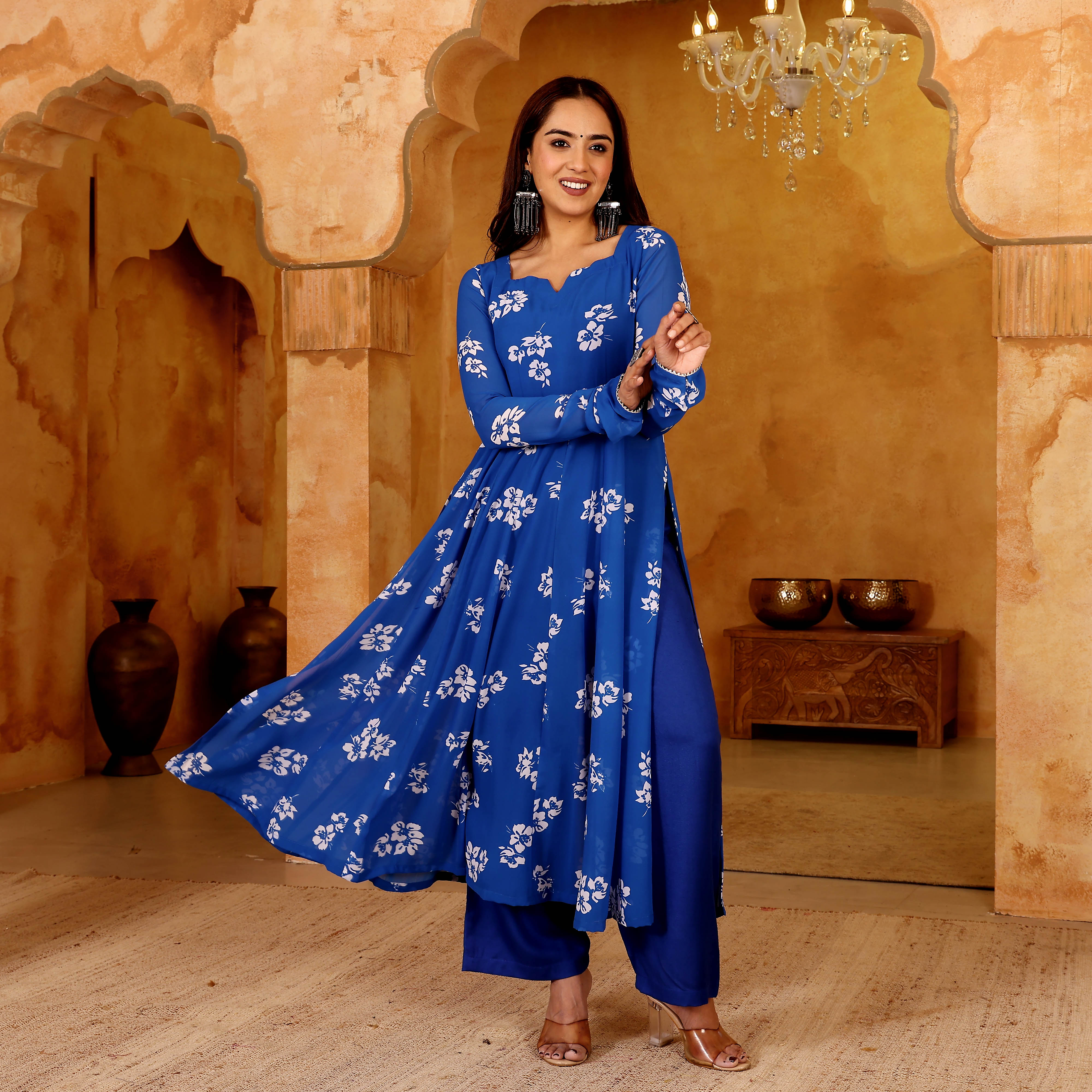 Katyayni Georgette Kurta