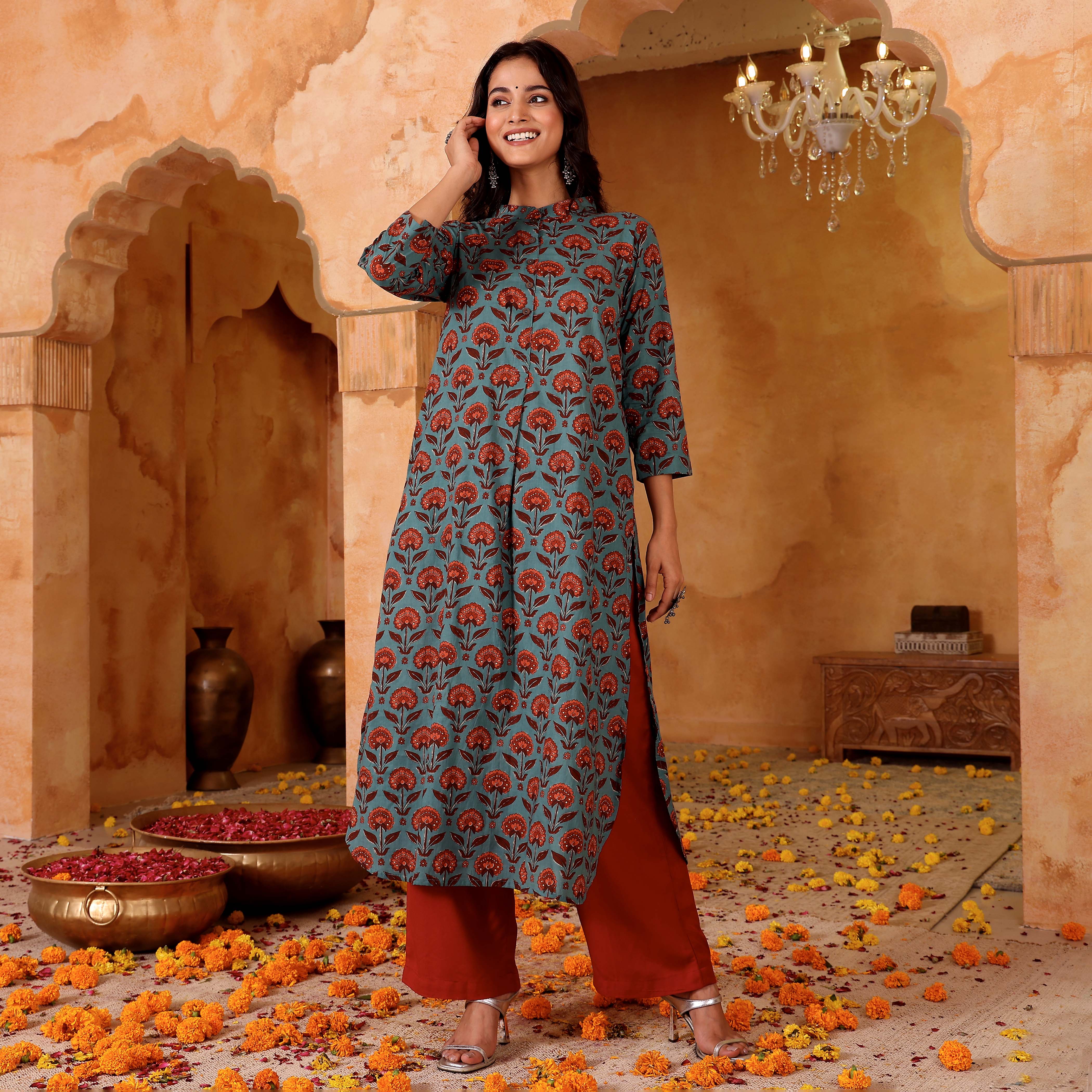 Nhria Cotton Kurta