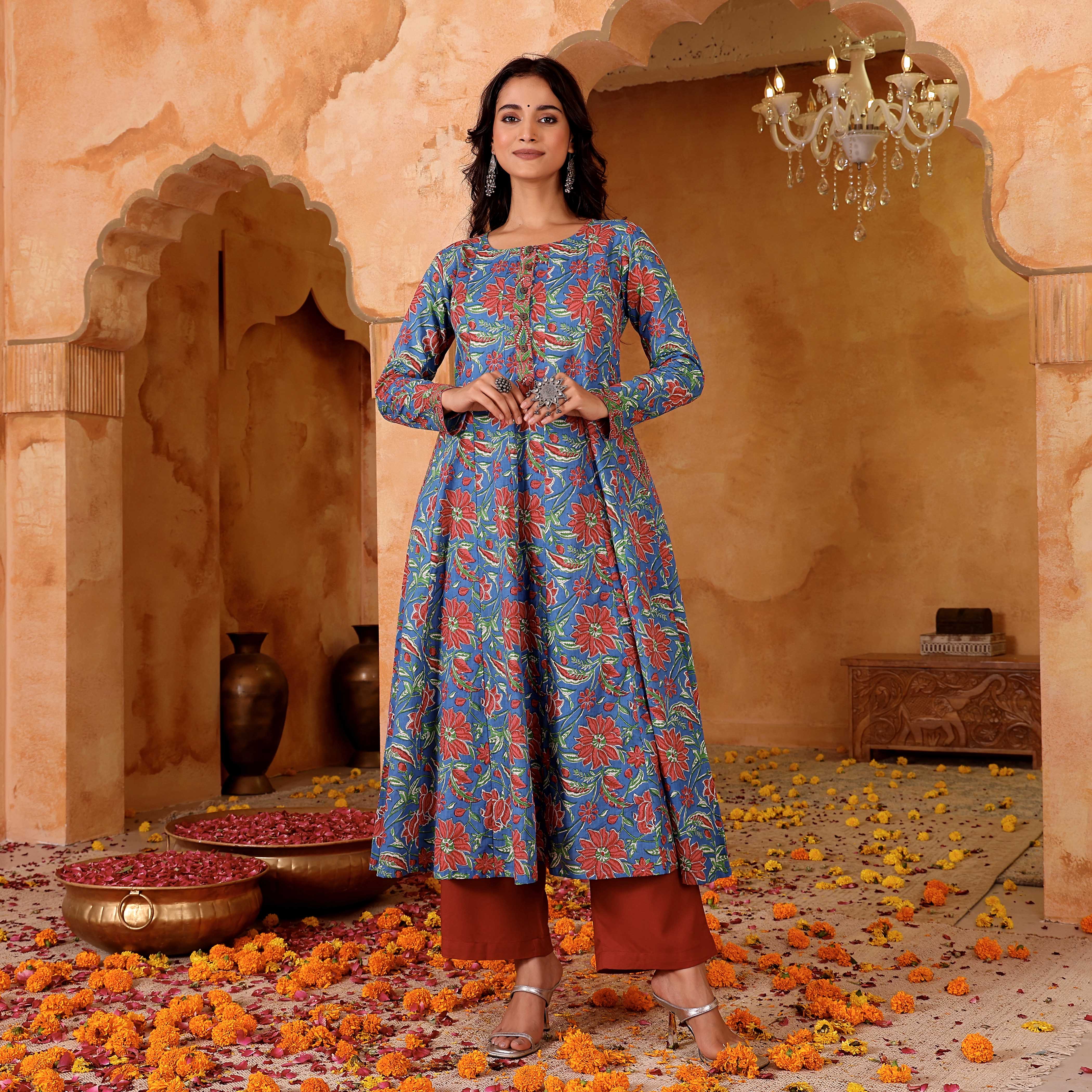 Ritvija Cotton Kurta