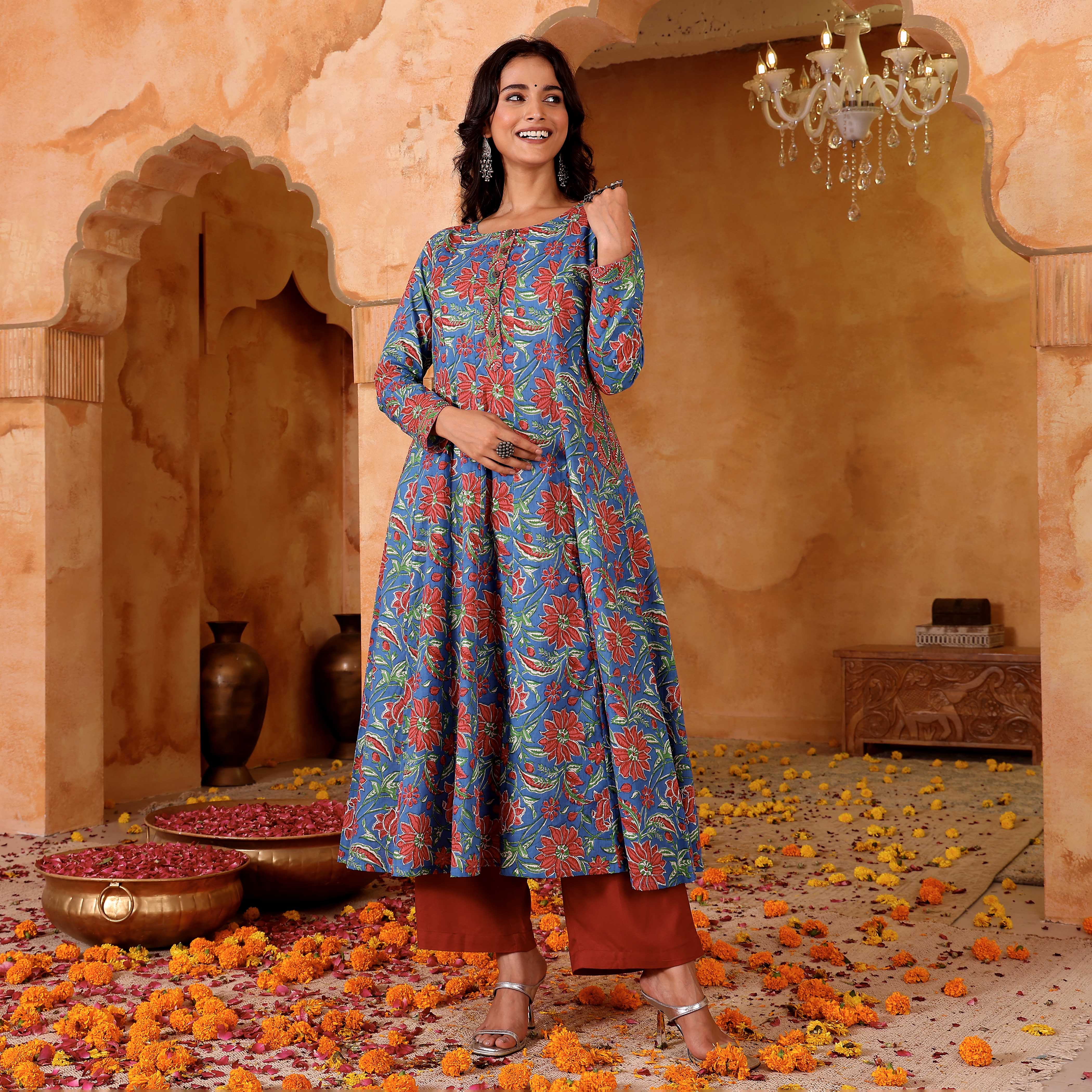 Ritvija Cotton Kurta