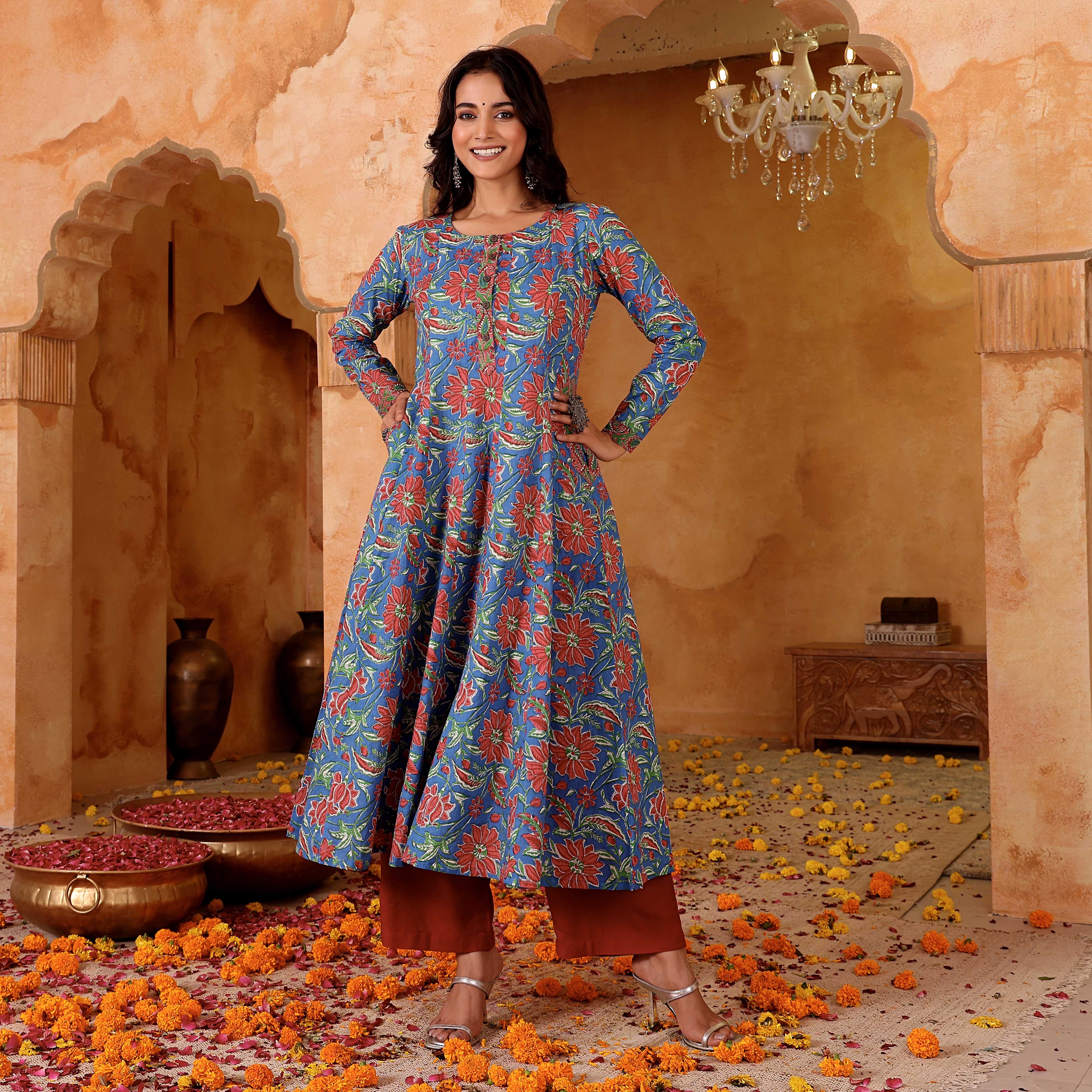 Ritvija Cotton Kurta