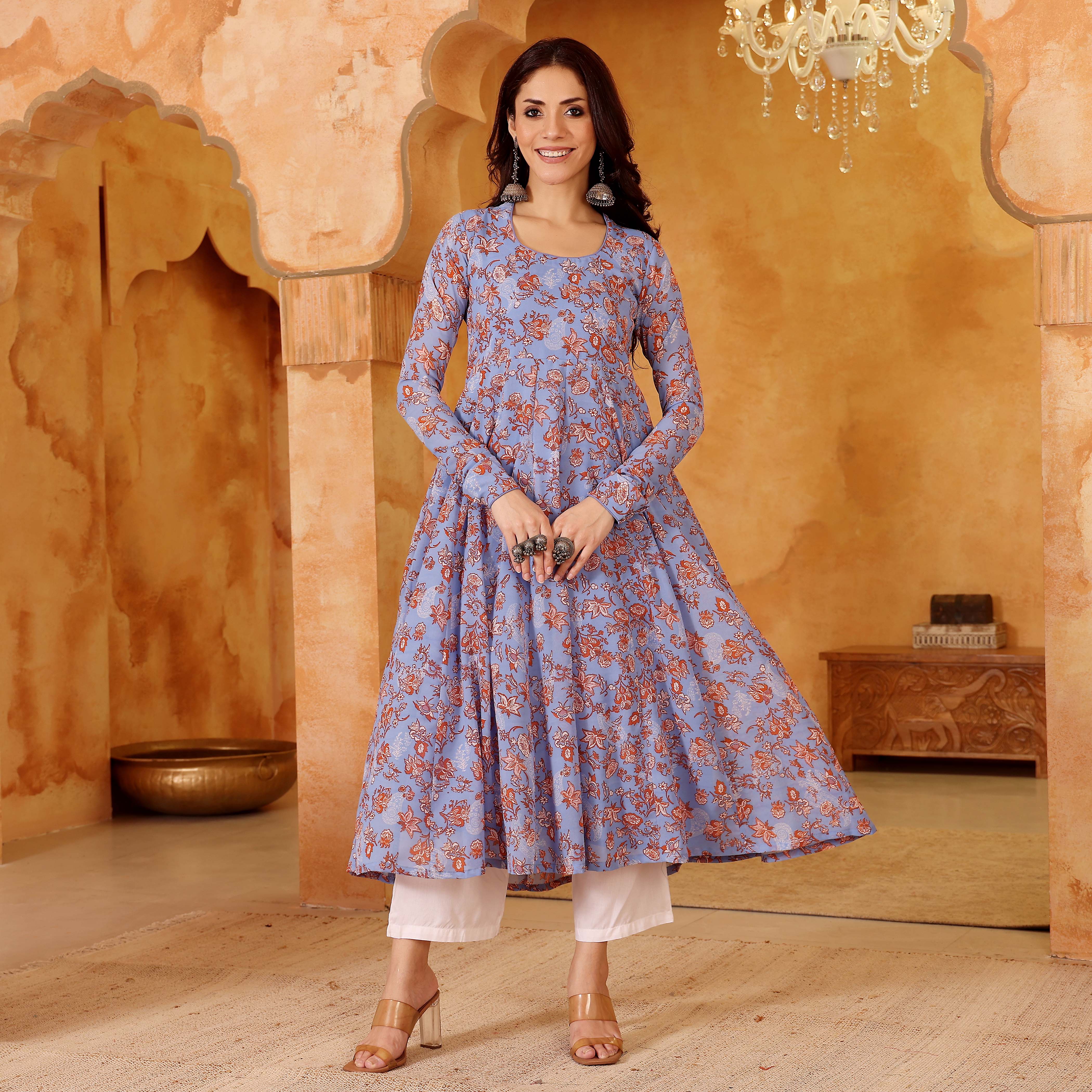 Nayara Georgette Kurta