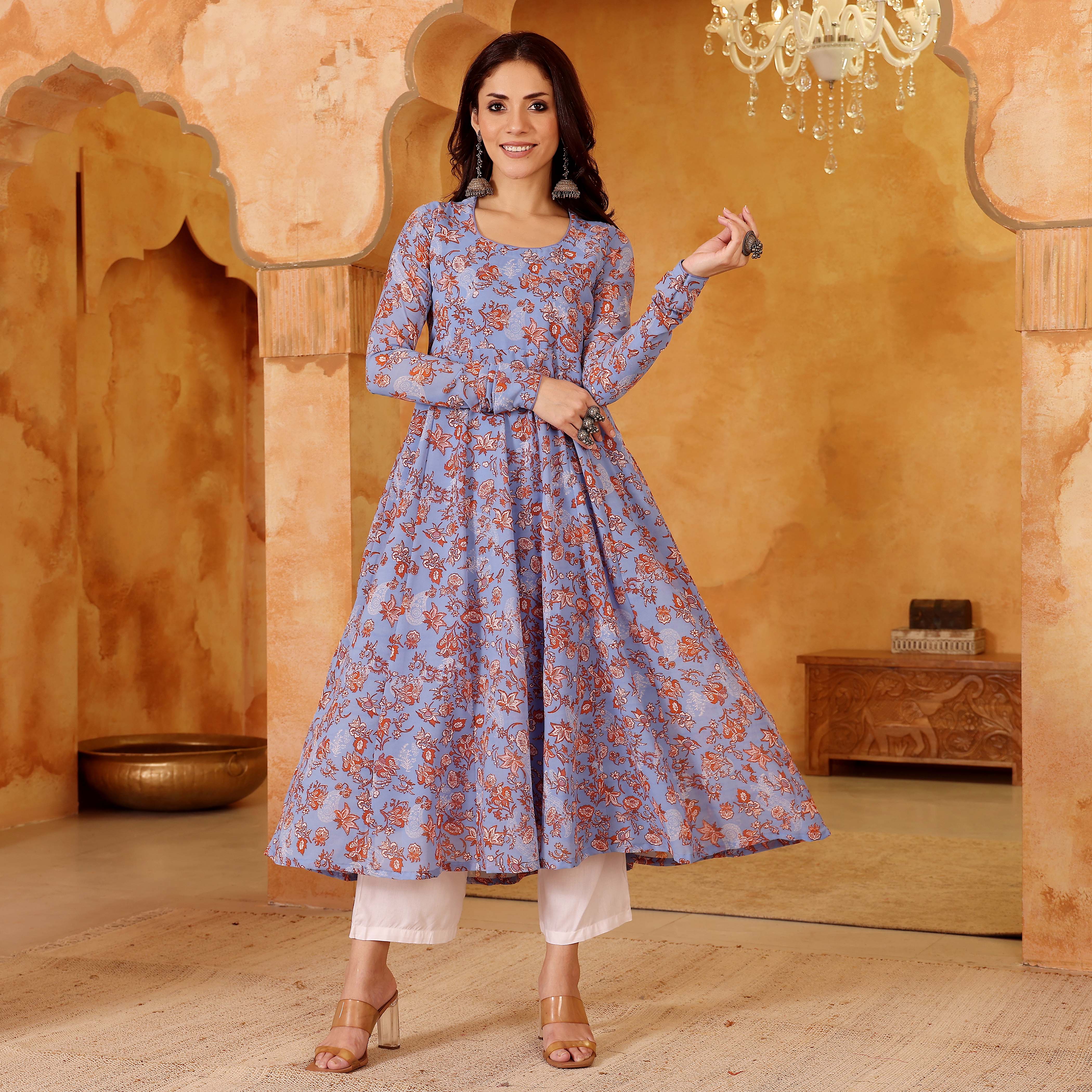 Nayara Georgette Kurta