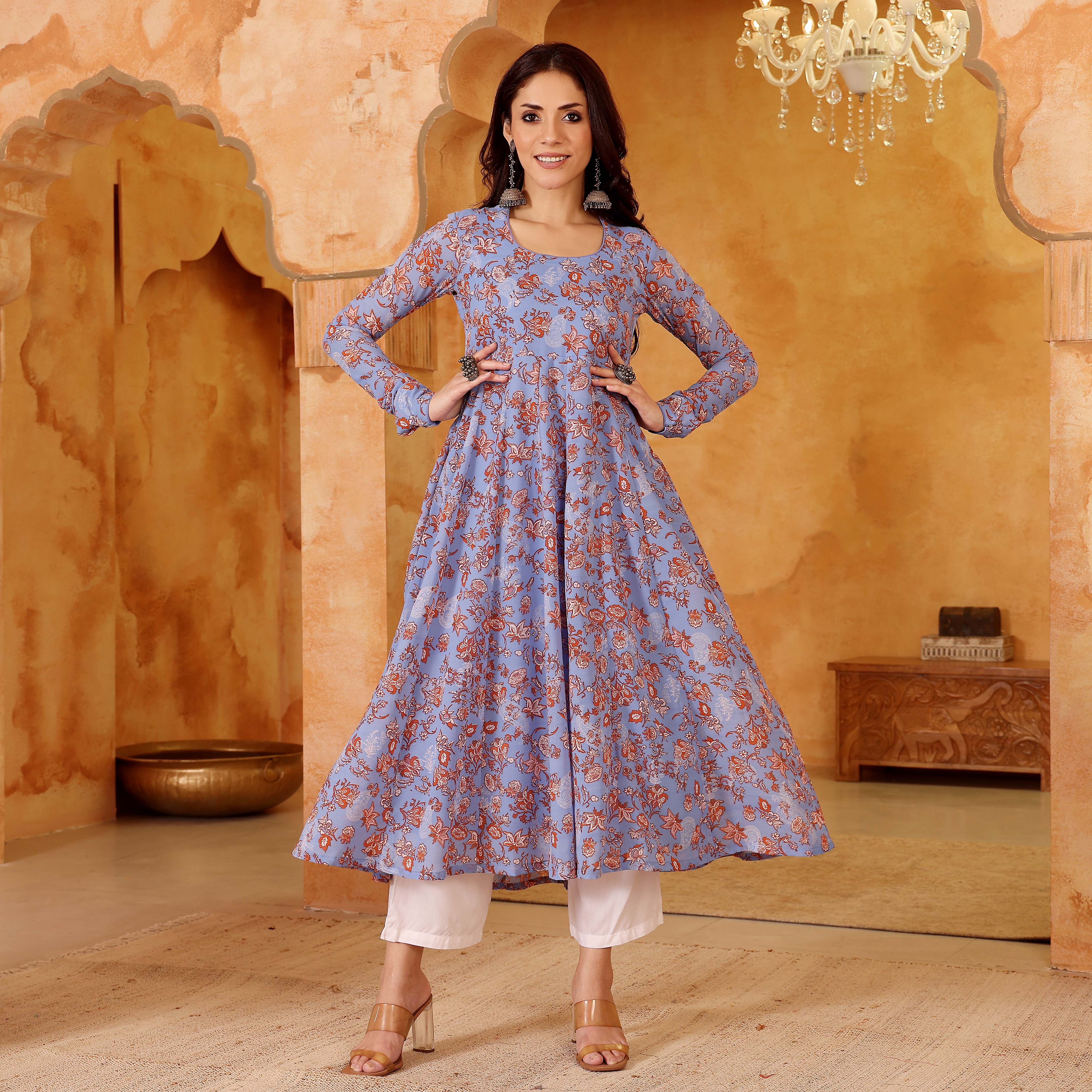 Nayara Georgette Kurta