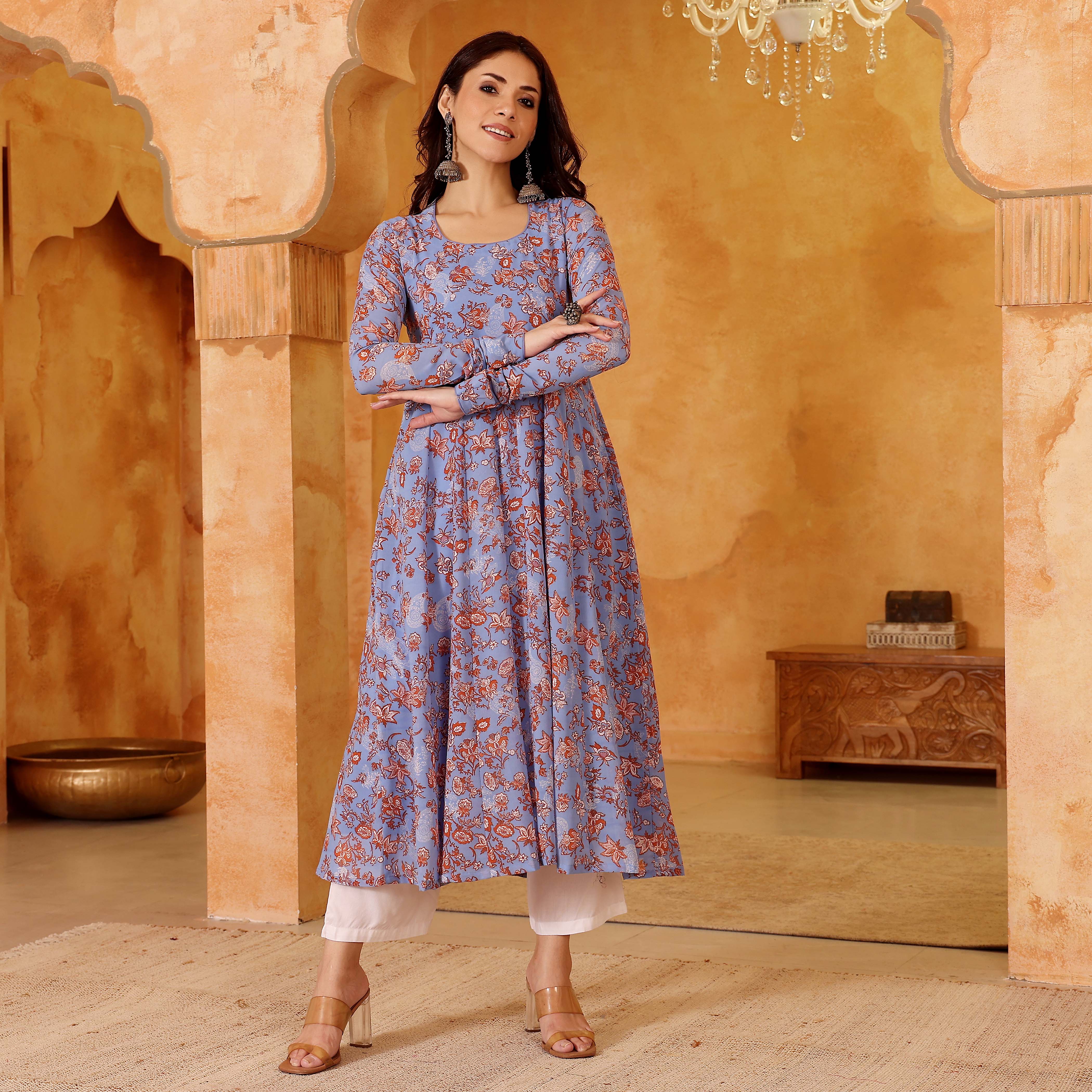 Nayara Georgette Kurta