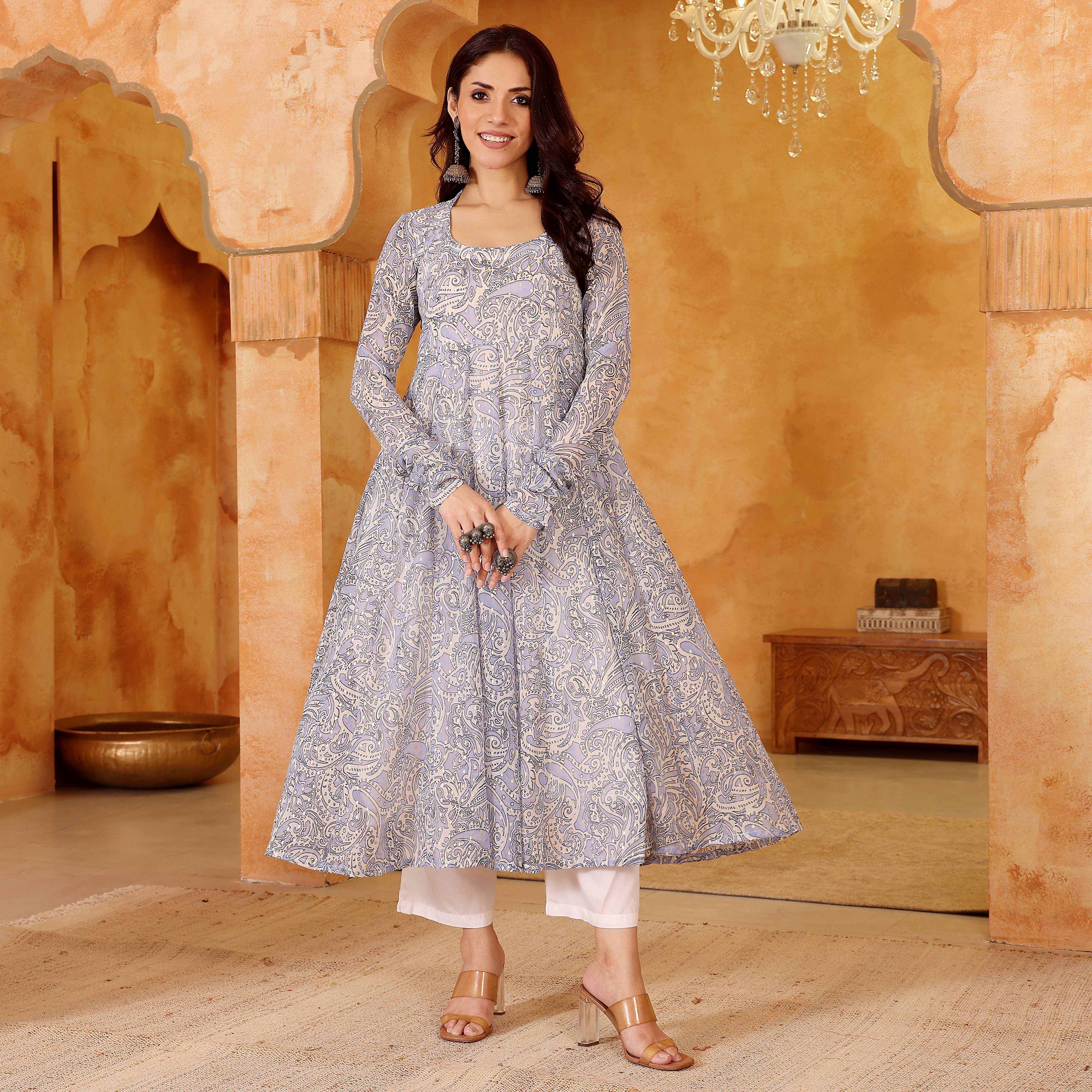 Sumila Georgette Kurta