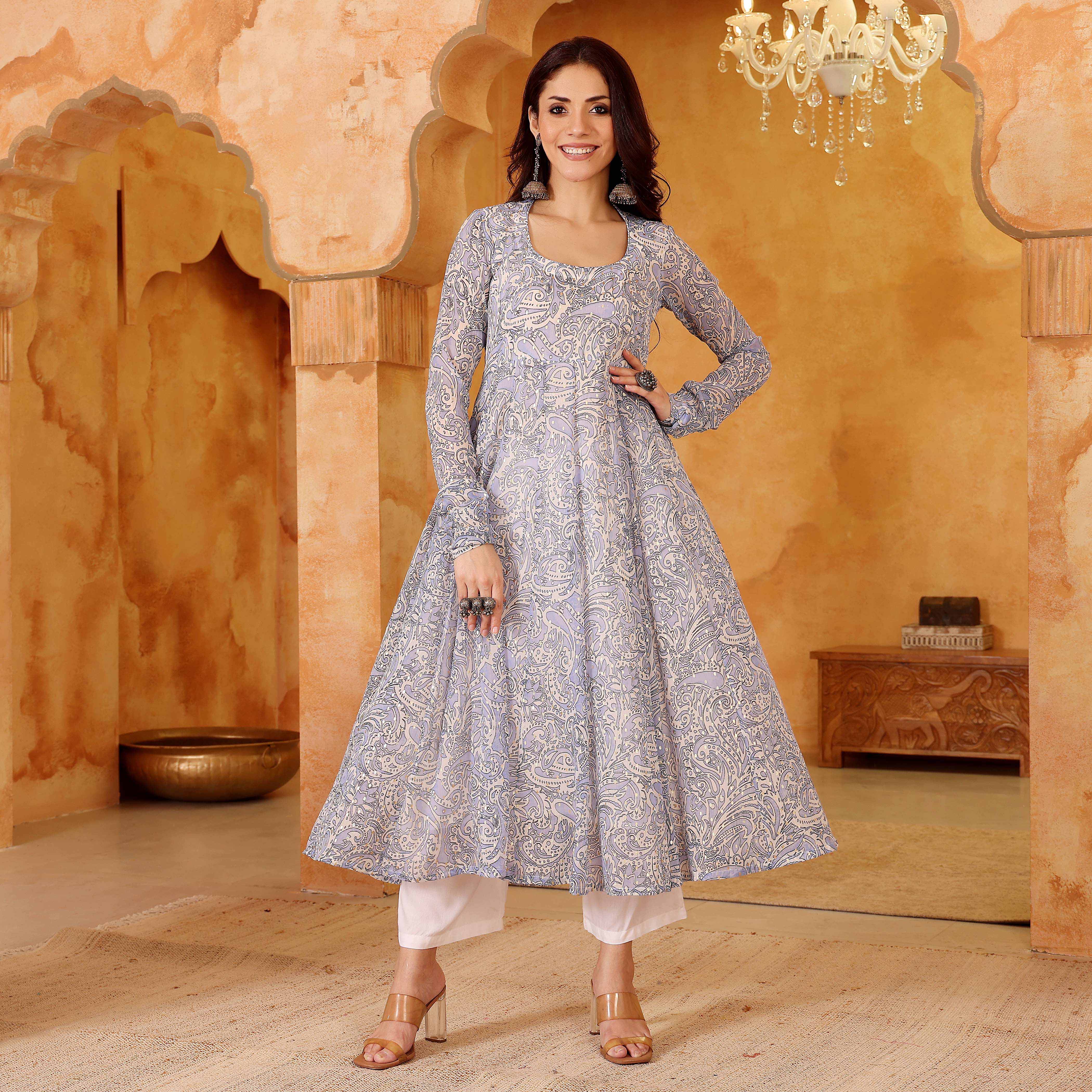 Sumila Georgette Kurta