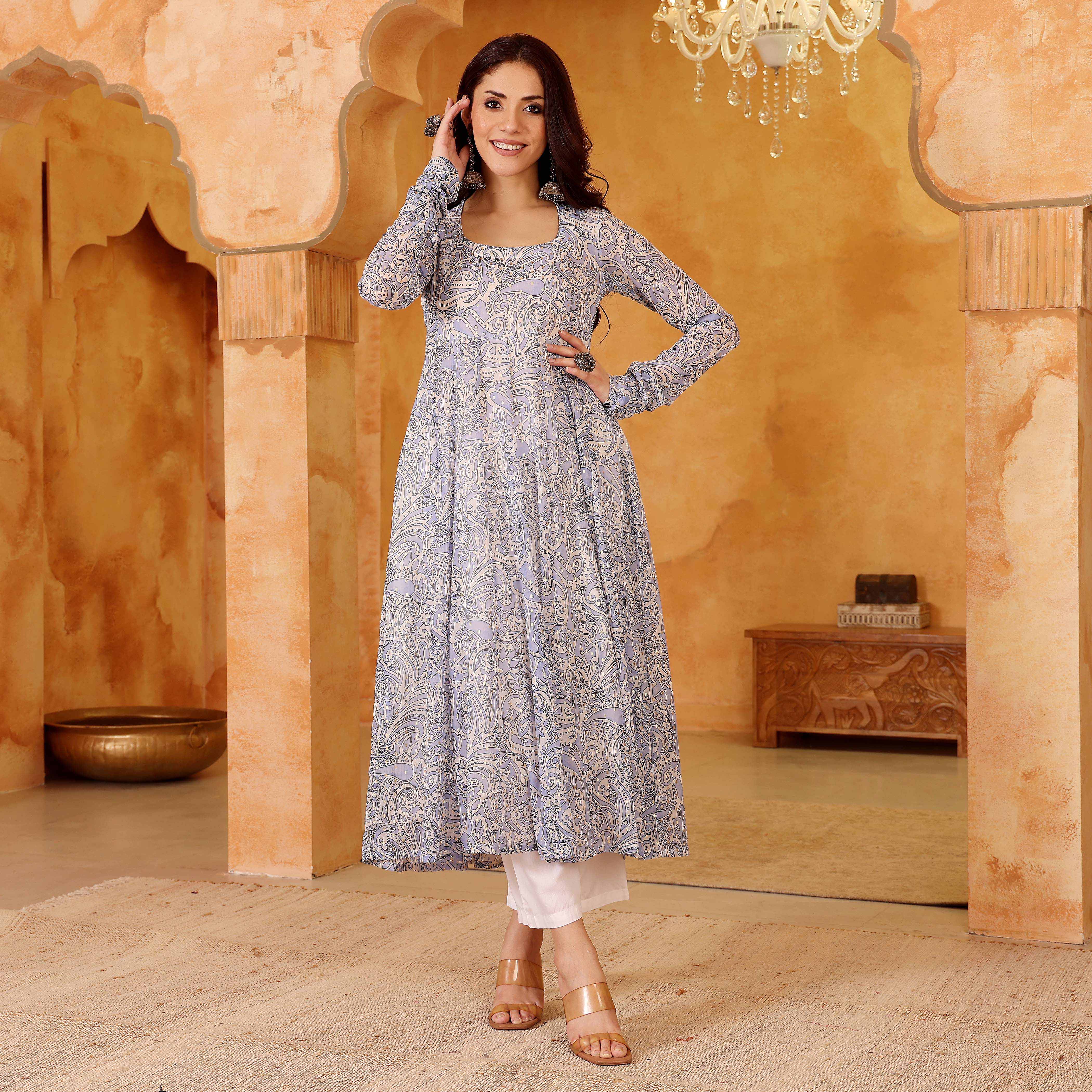 Sumila Georgette Kurta