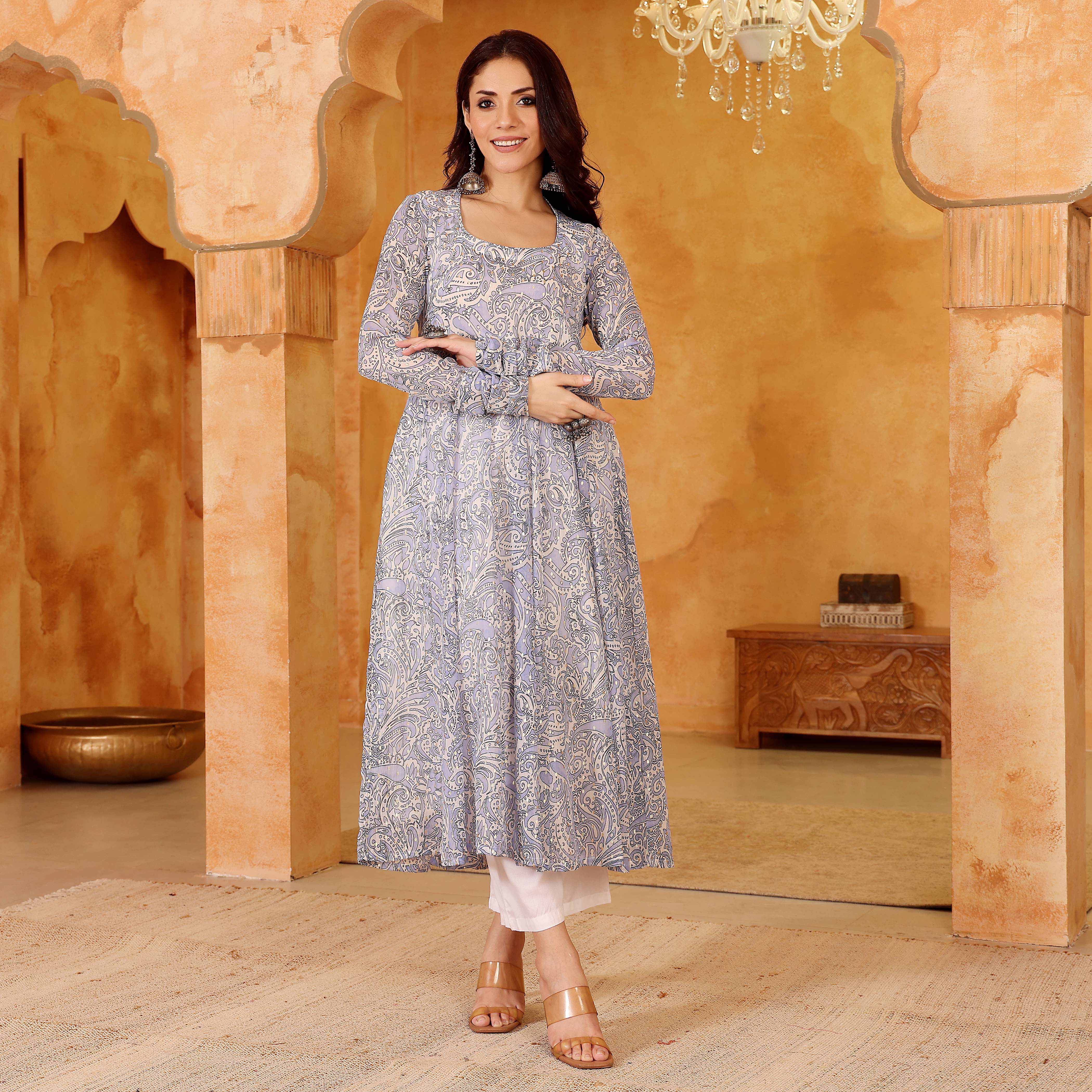 Sumila Georgette Kurta