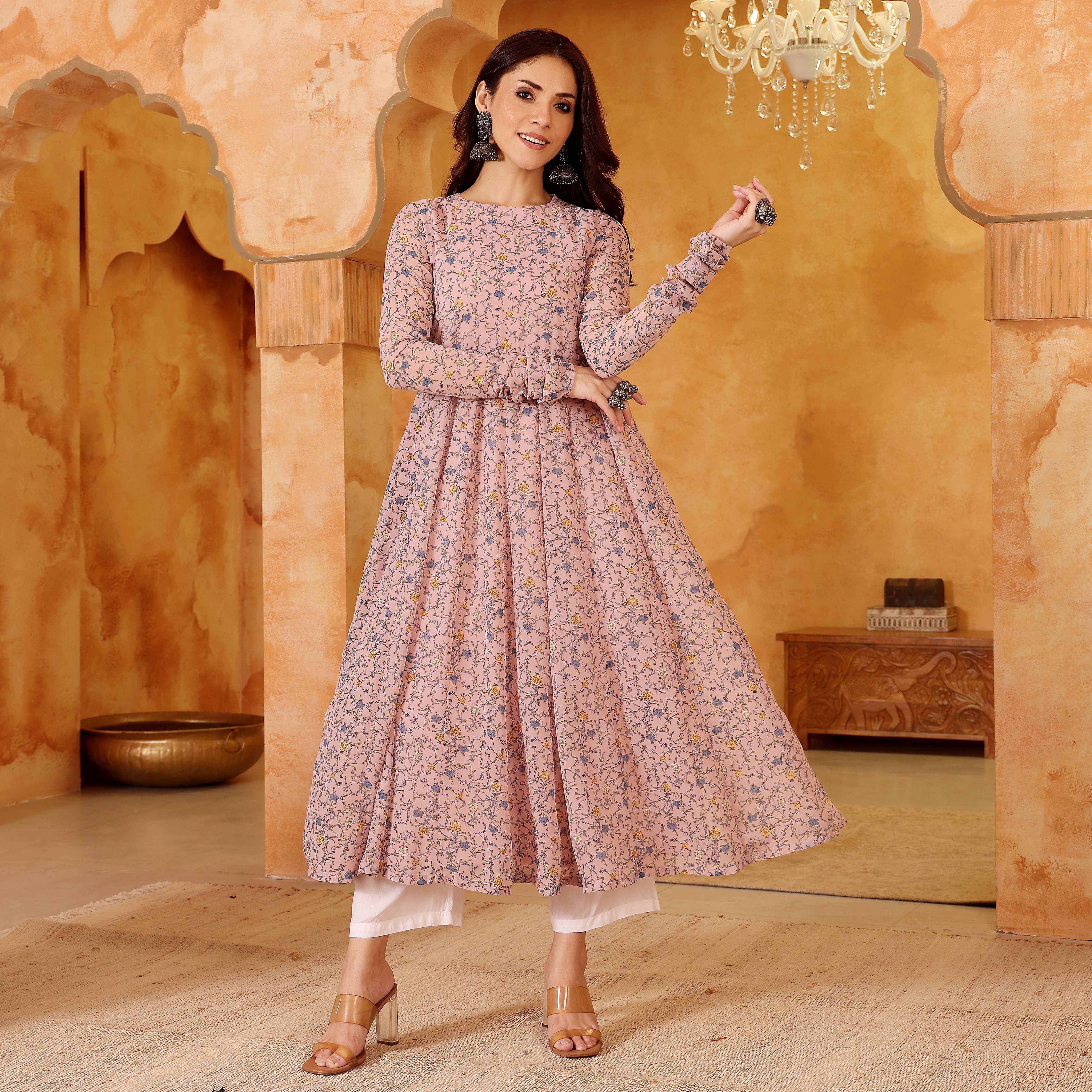 Yachana Georgette Kurta