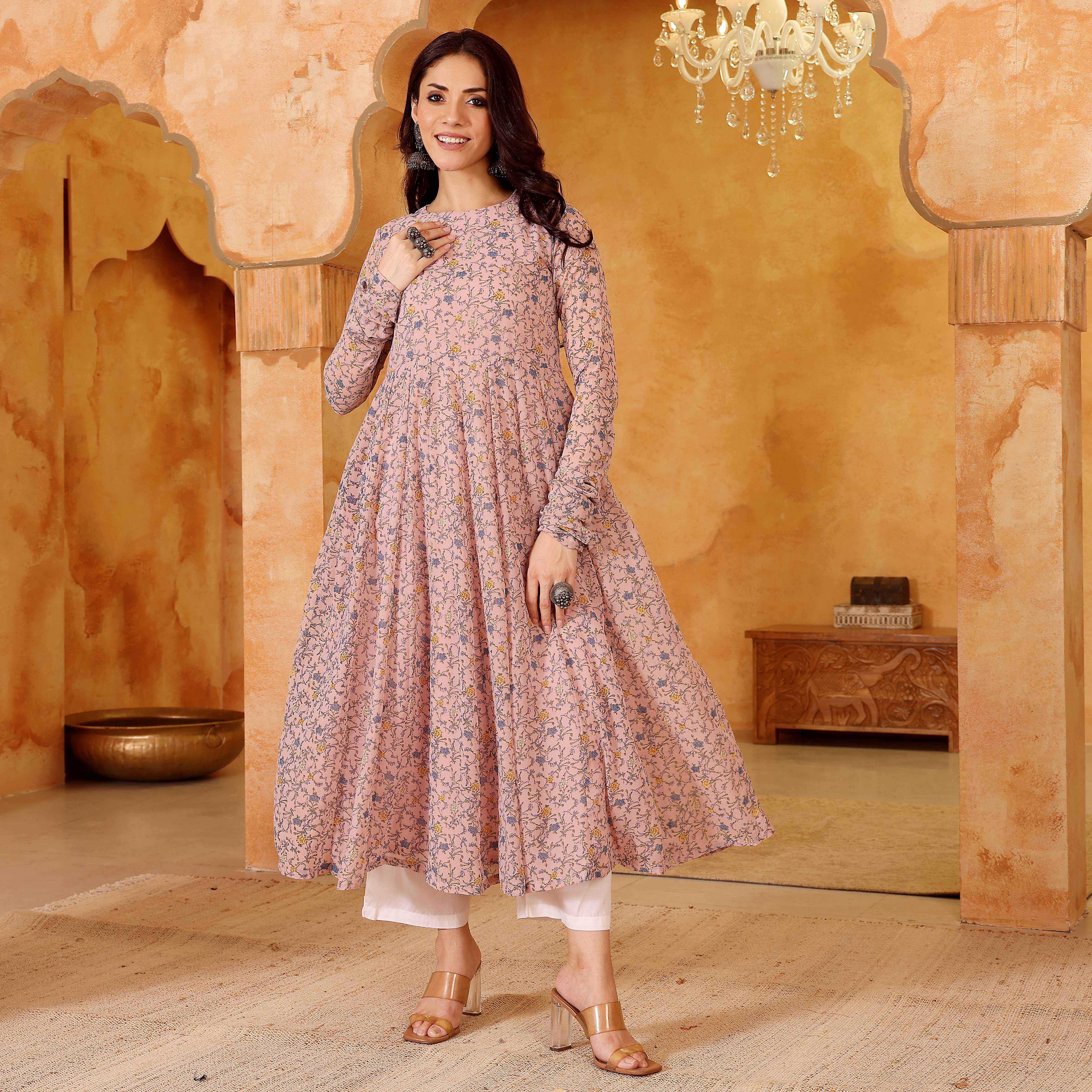 Yachana Georgette Kurta