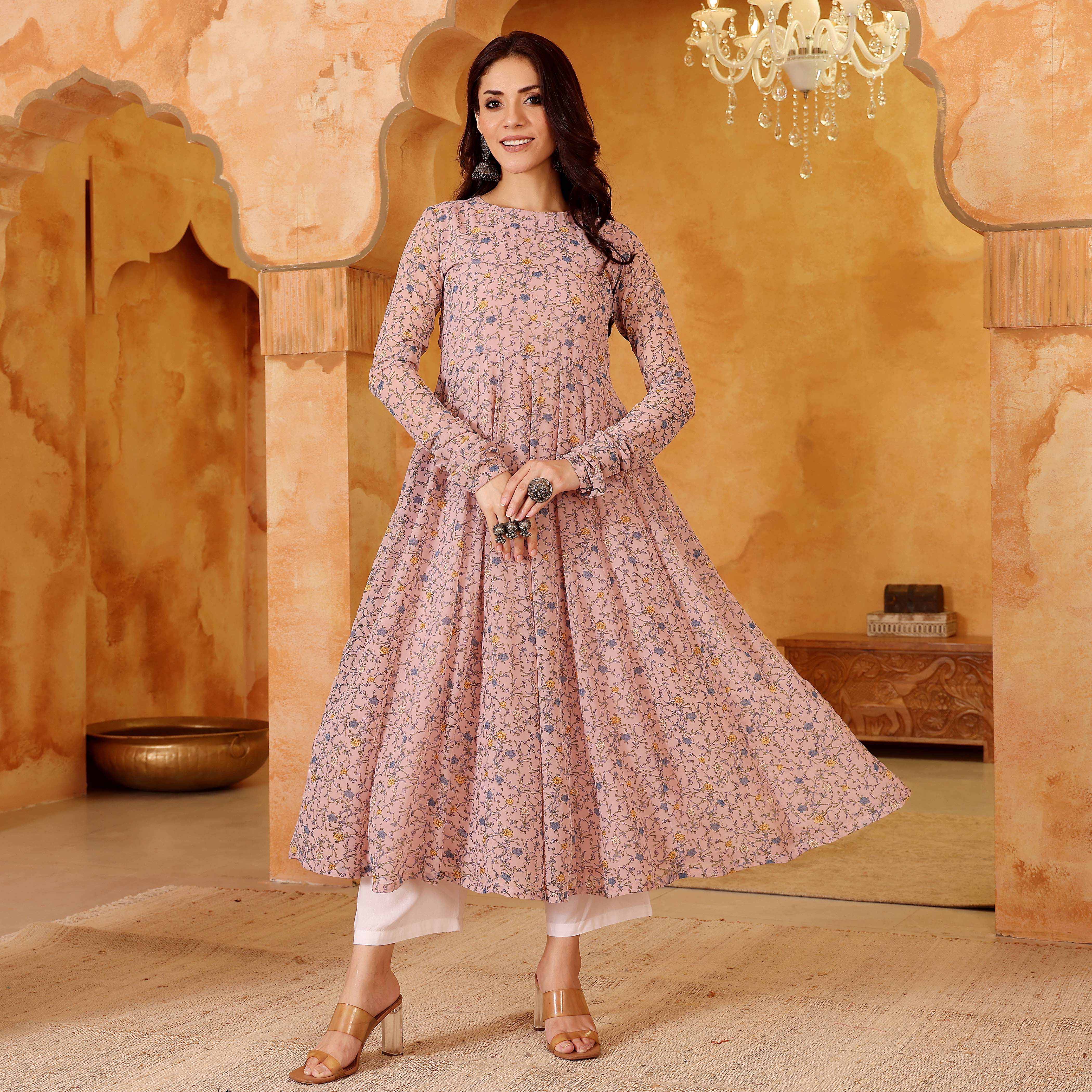 Yachana Georgette Kurta