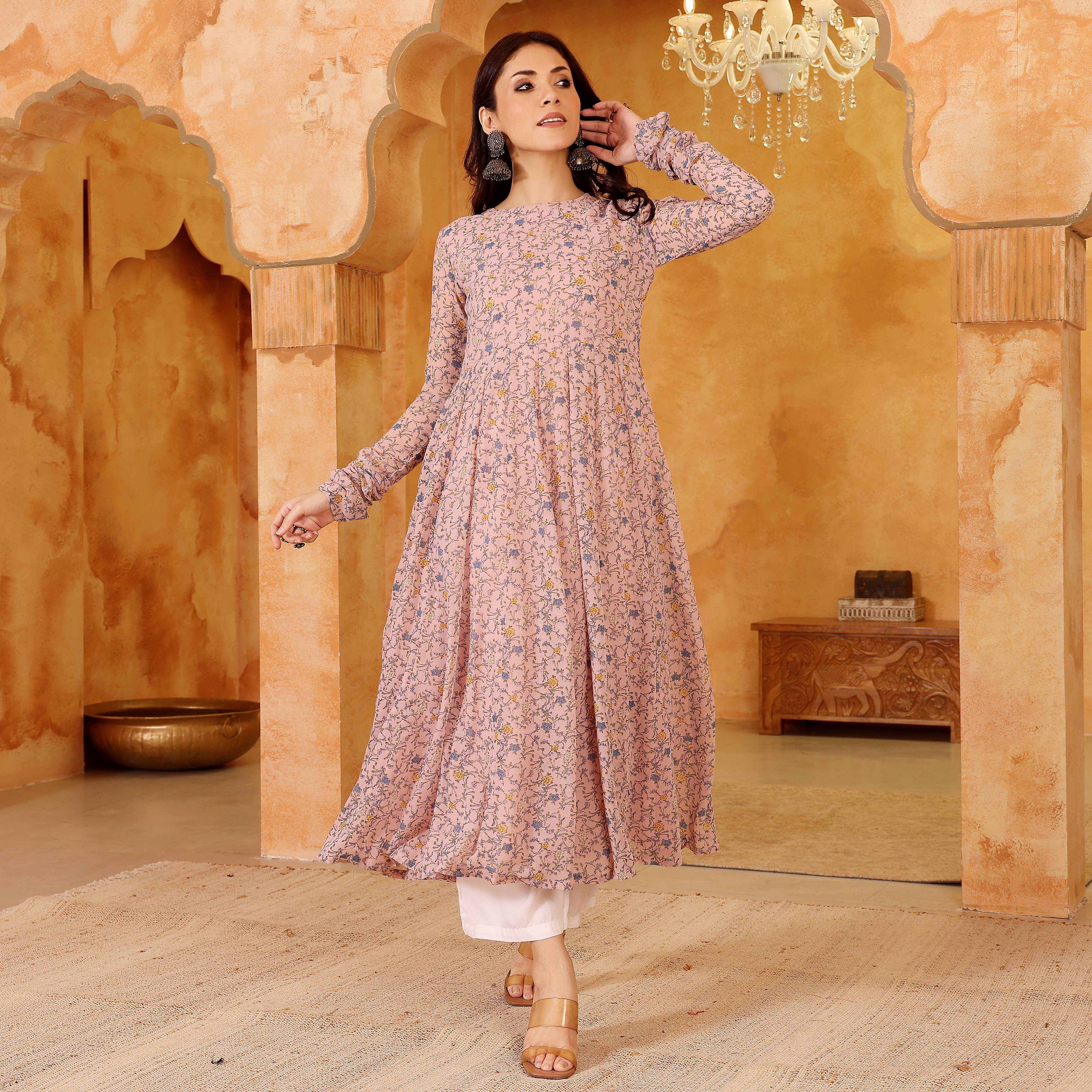Yachana Georgette Kurta