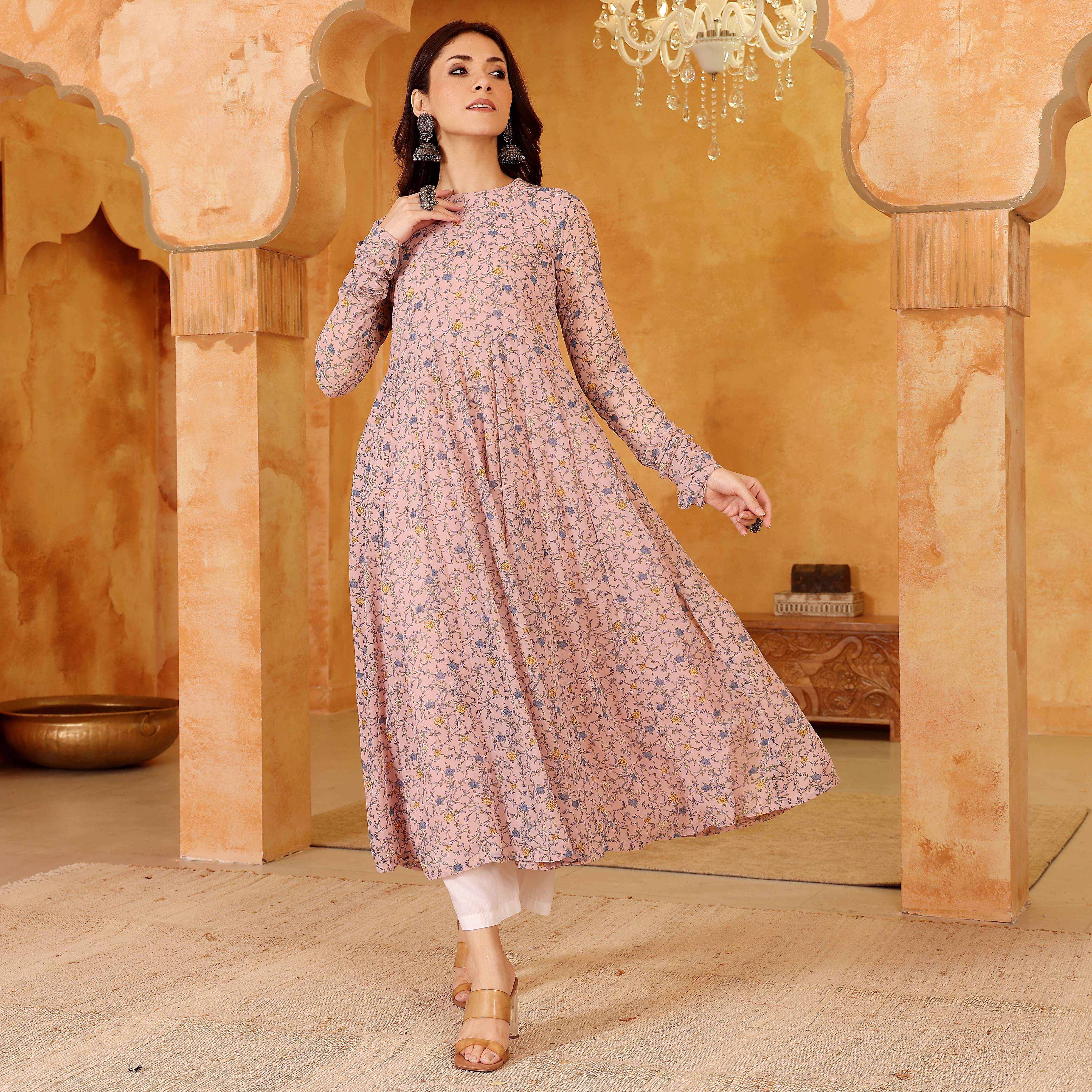 Yachana Georgette Kurta
