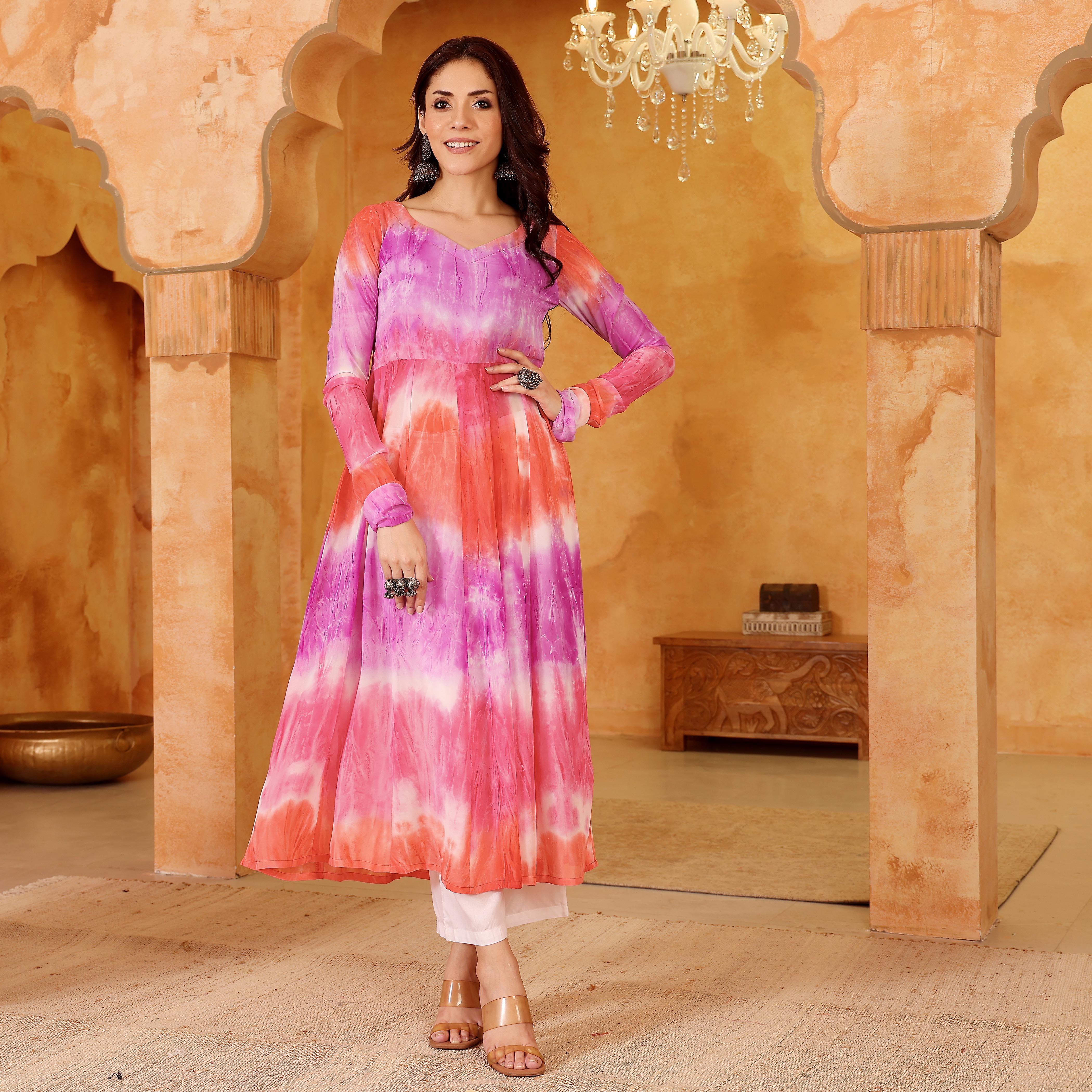 Avona Georgette Kurta