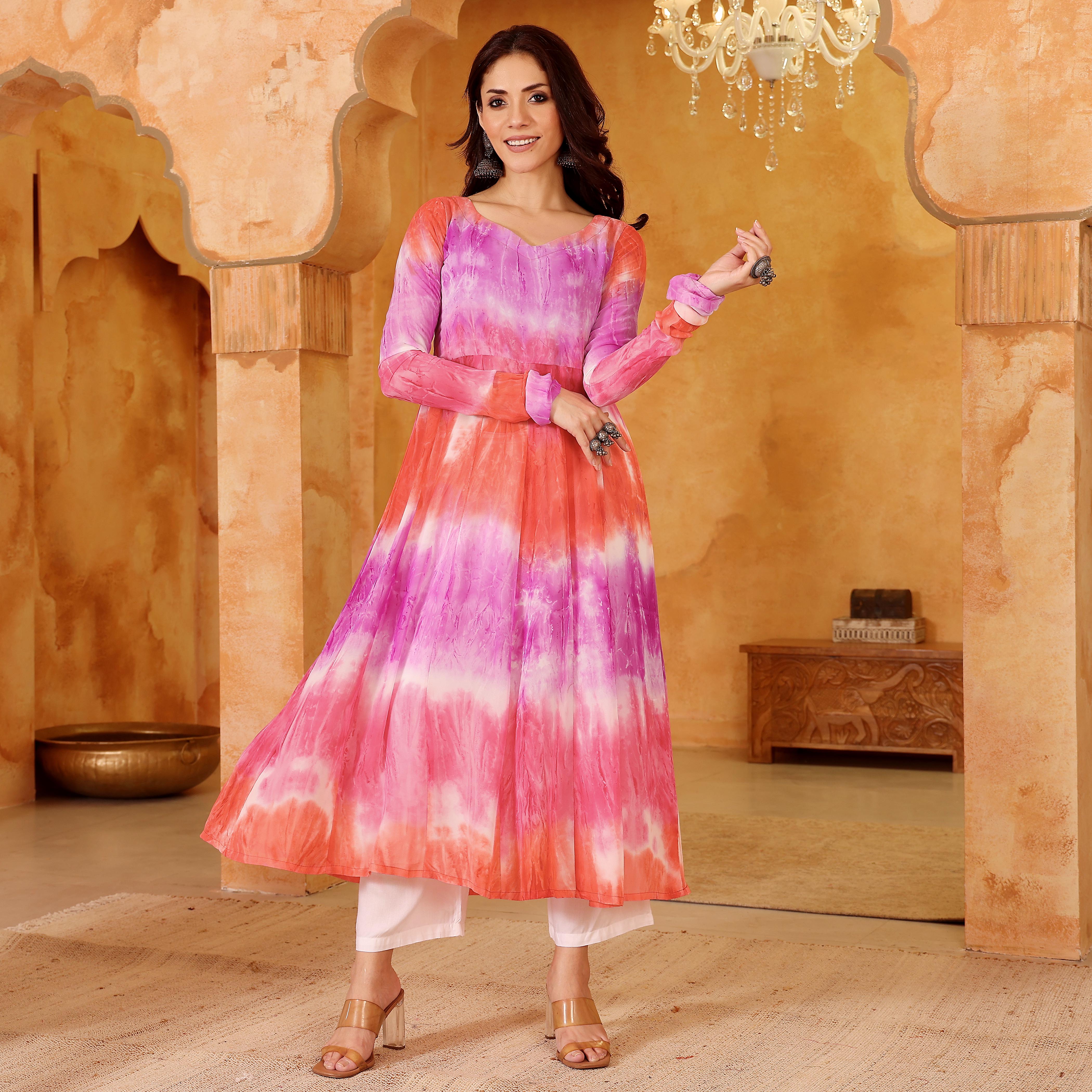 Avona Georgette Kurta