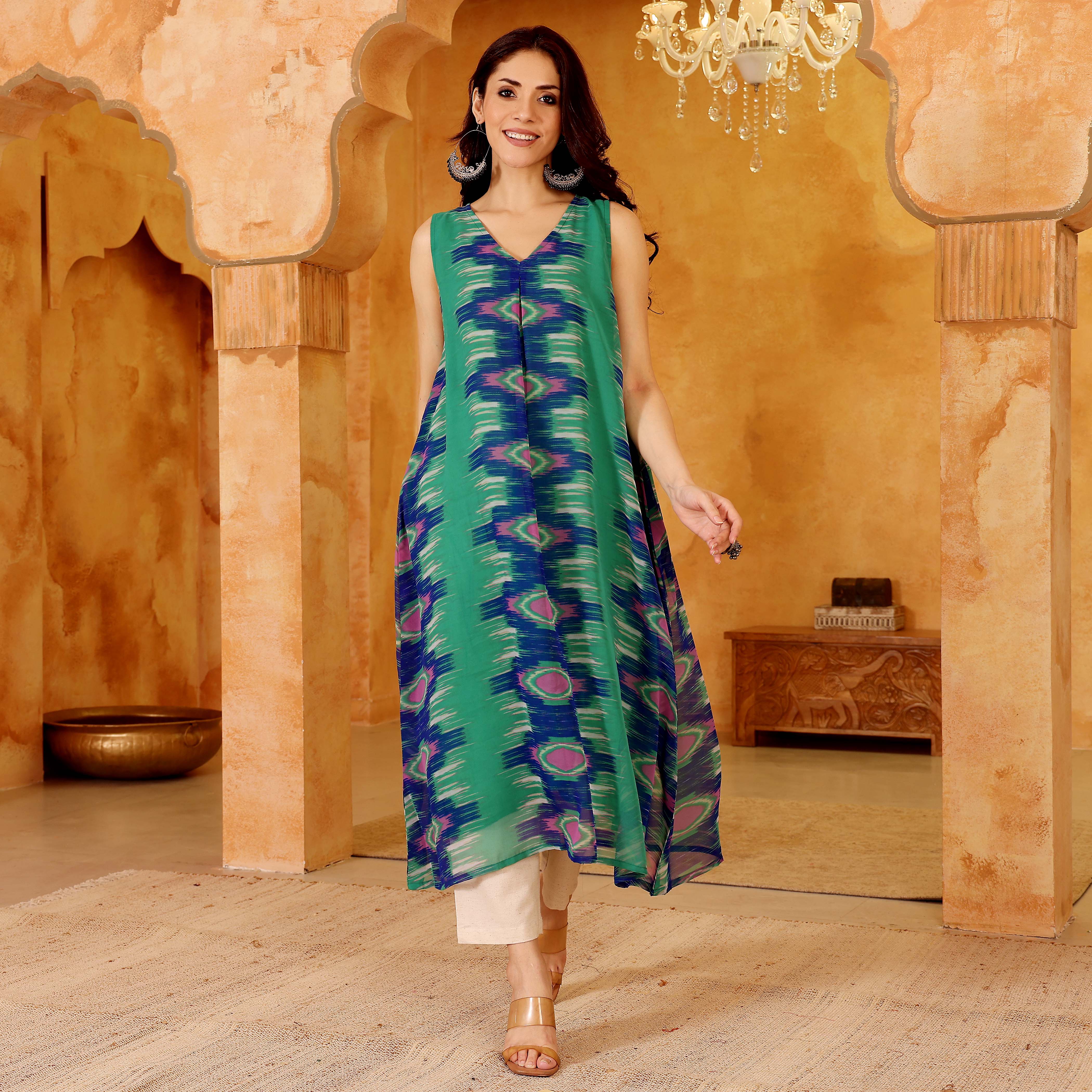 Ashira Georgette Kurta