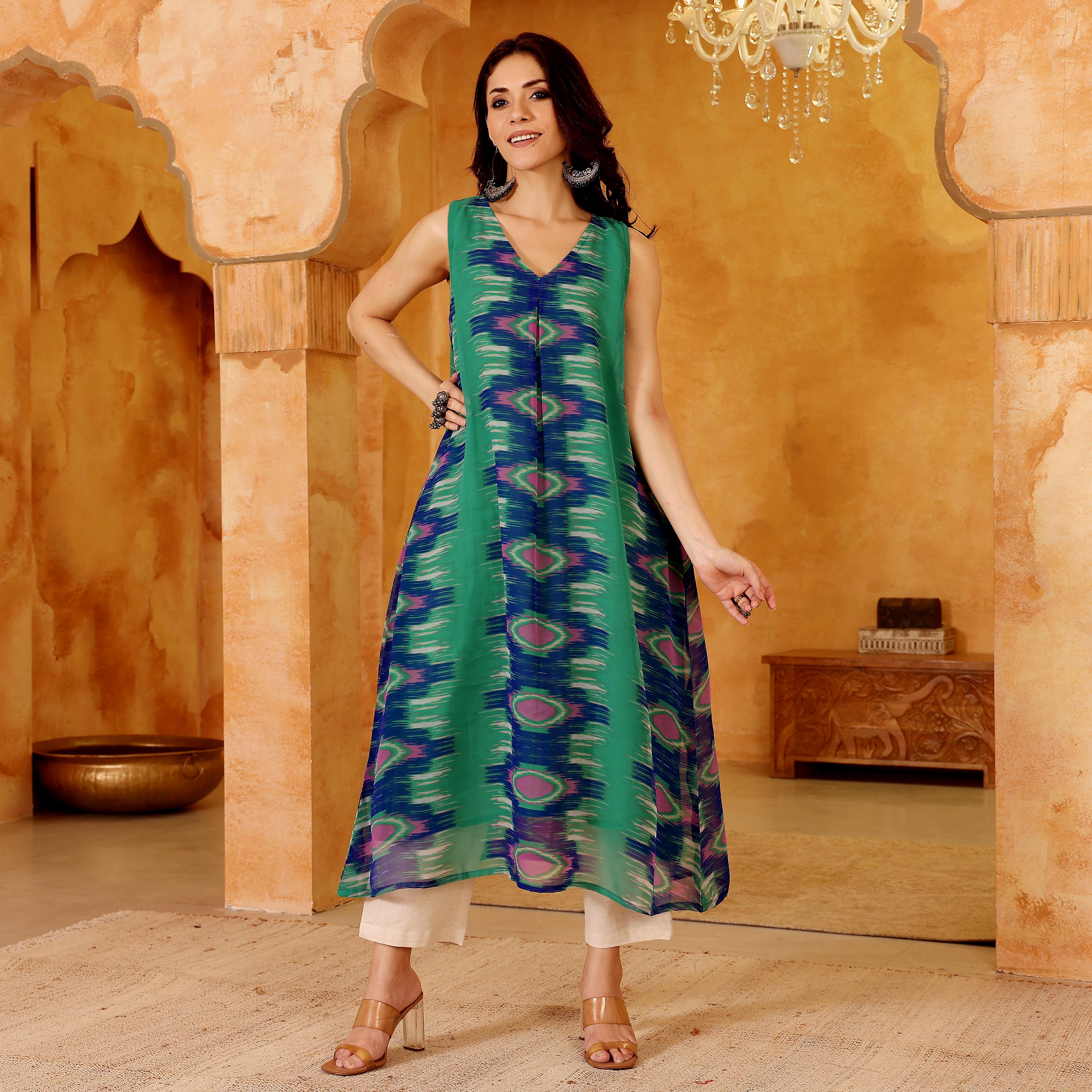 Ashira Georgette Kurta