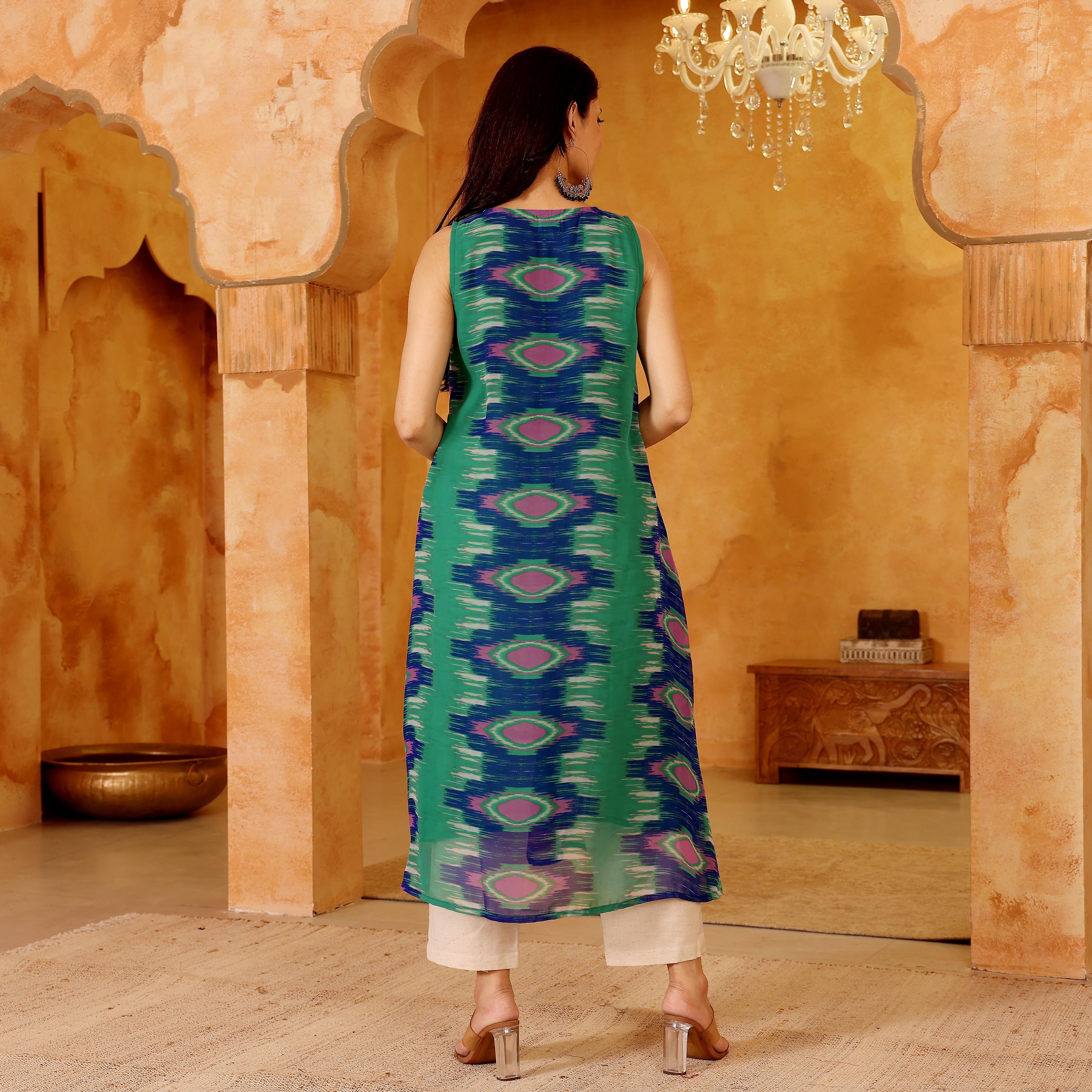 Ashira Georgette Kurta