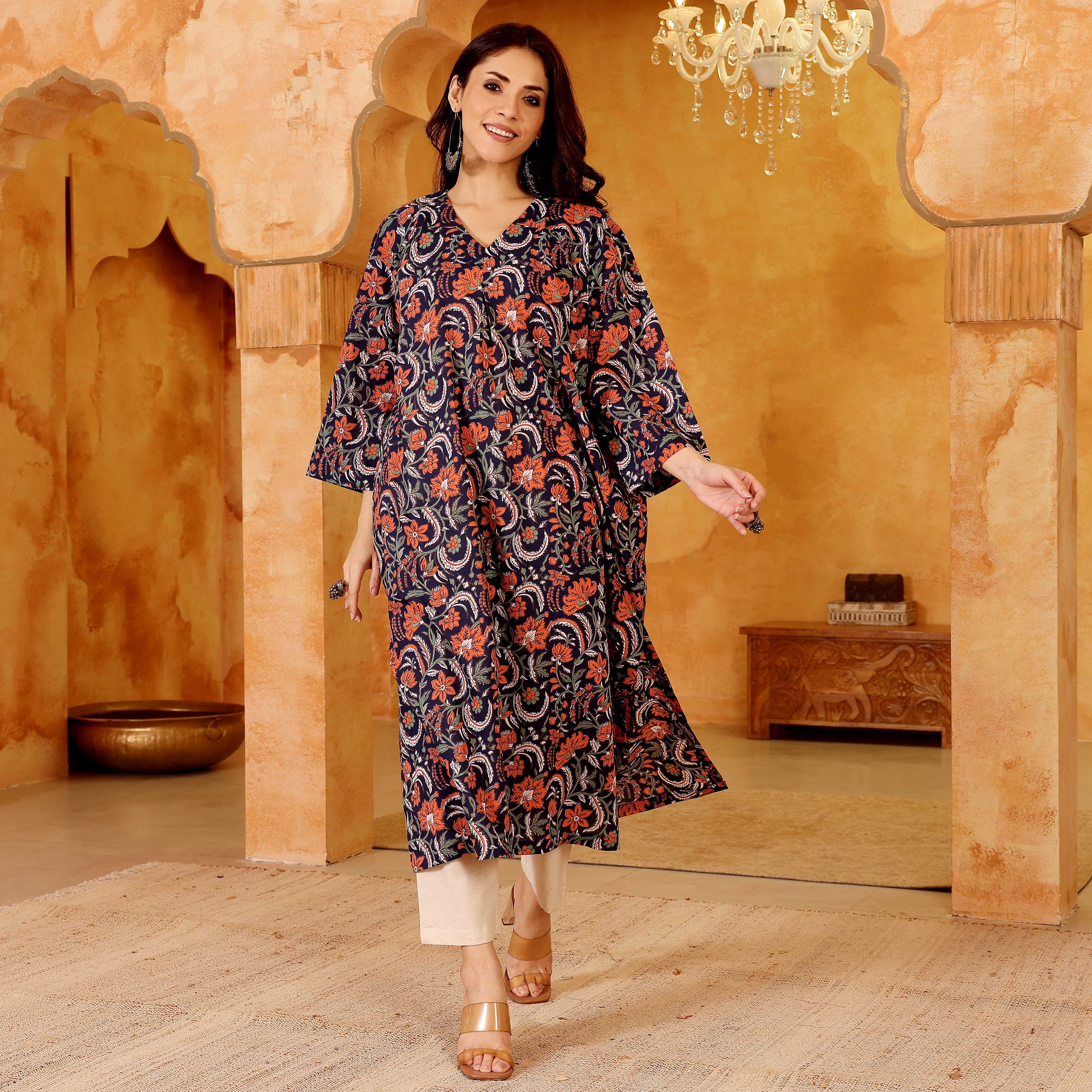 Kanita Cotton One Size Kurta