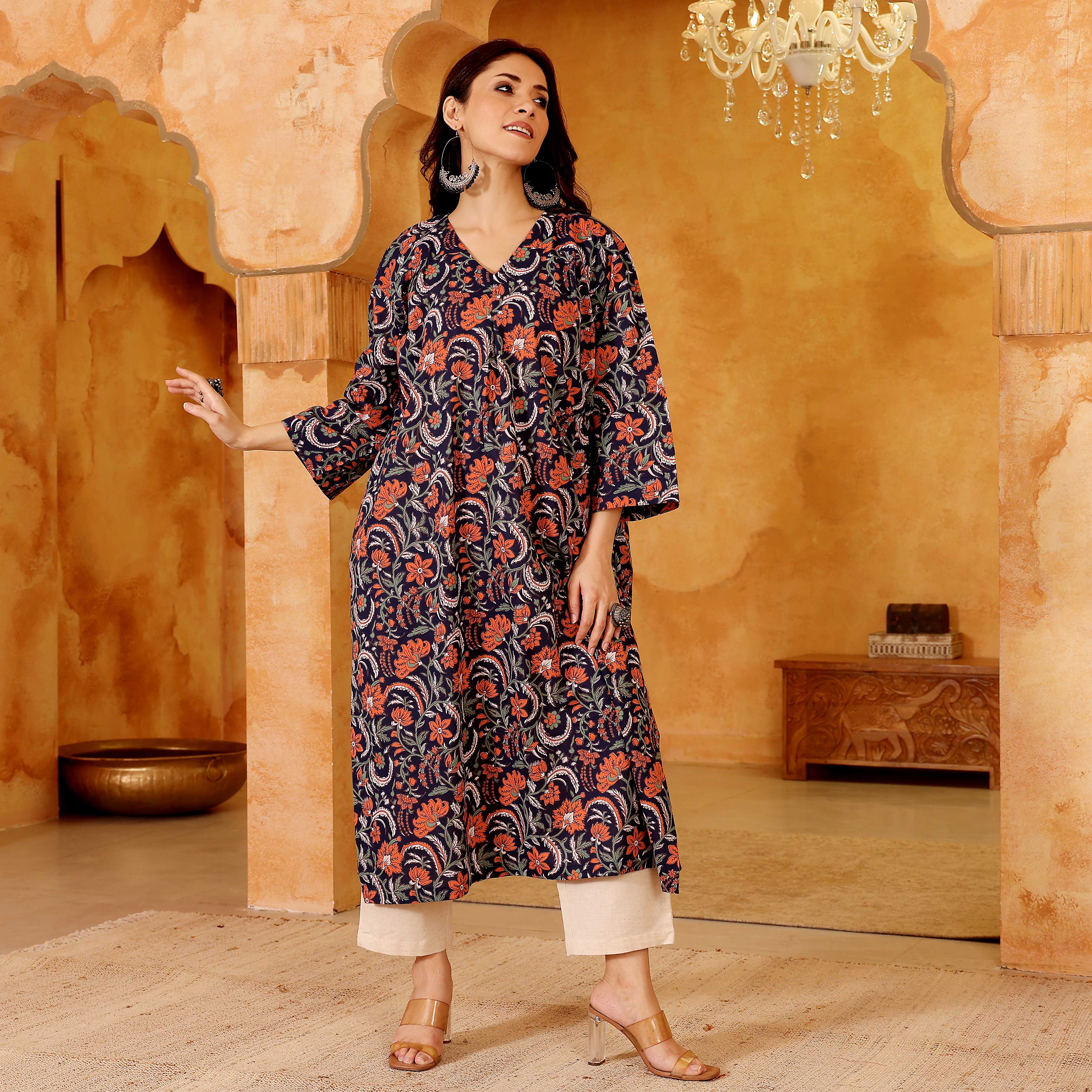 Kanita Cotton One Size Kurta