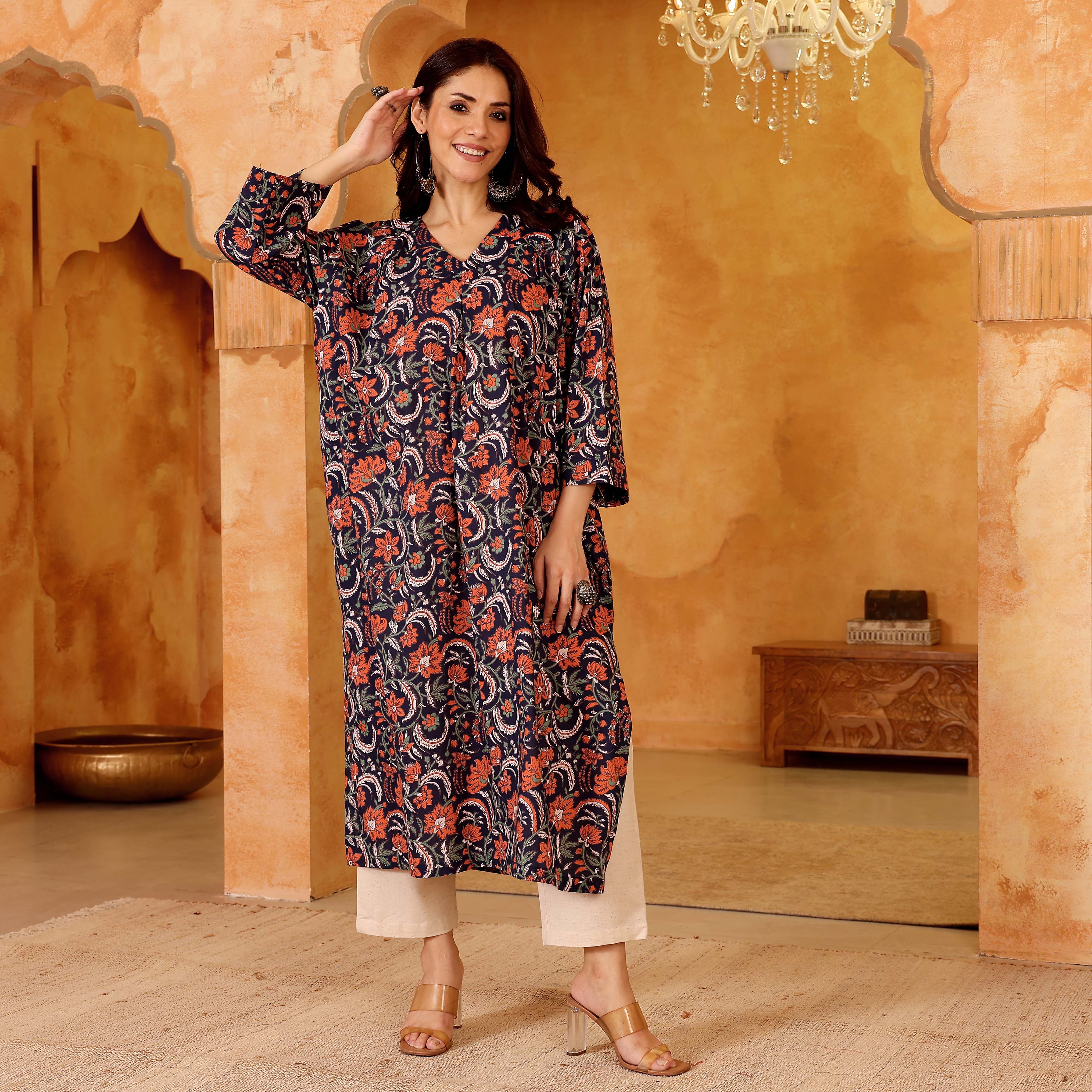 Kanita Cotton One Size Kurta