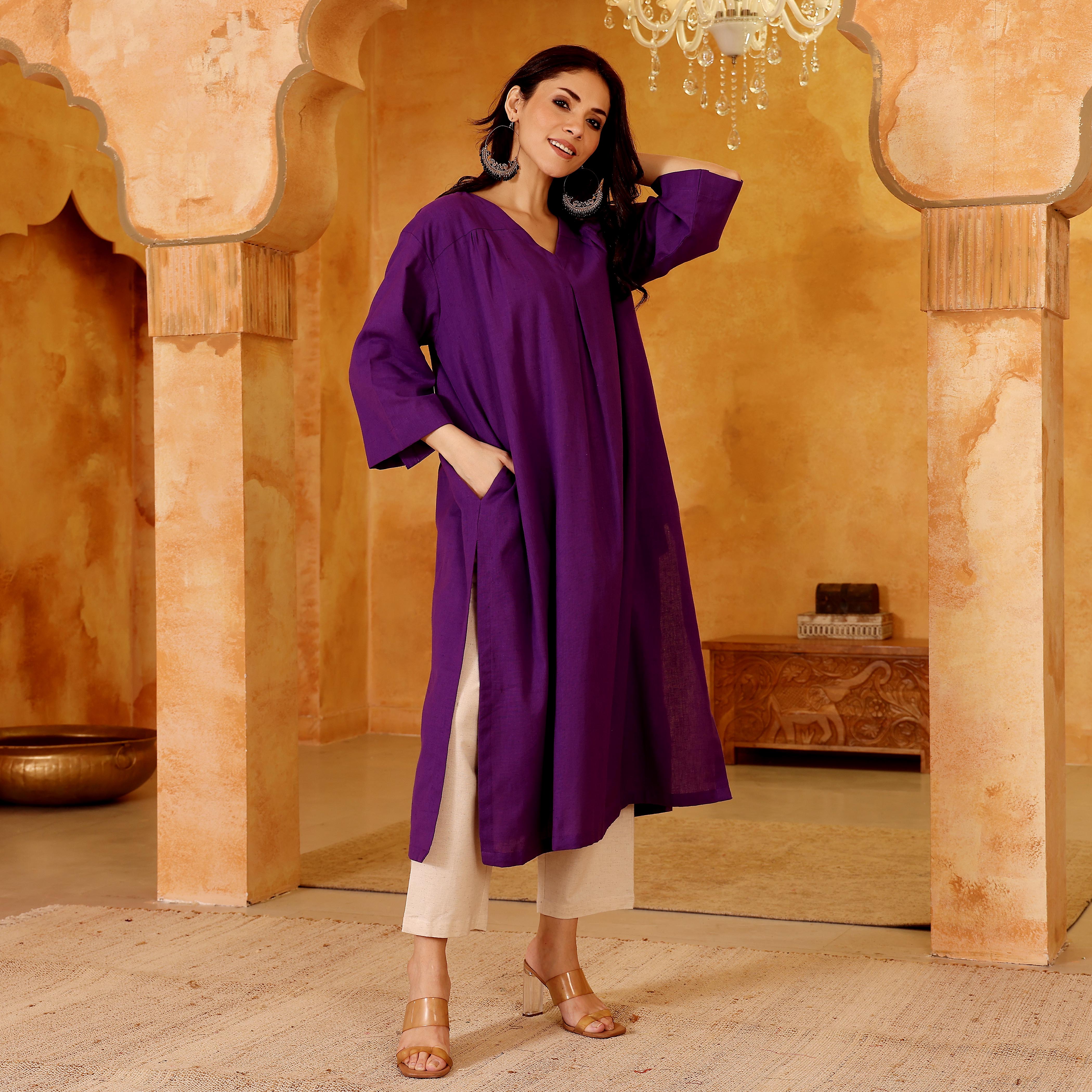 Anvesha Cotton Anti Fit Kurta