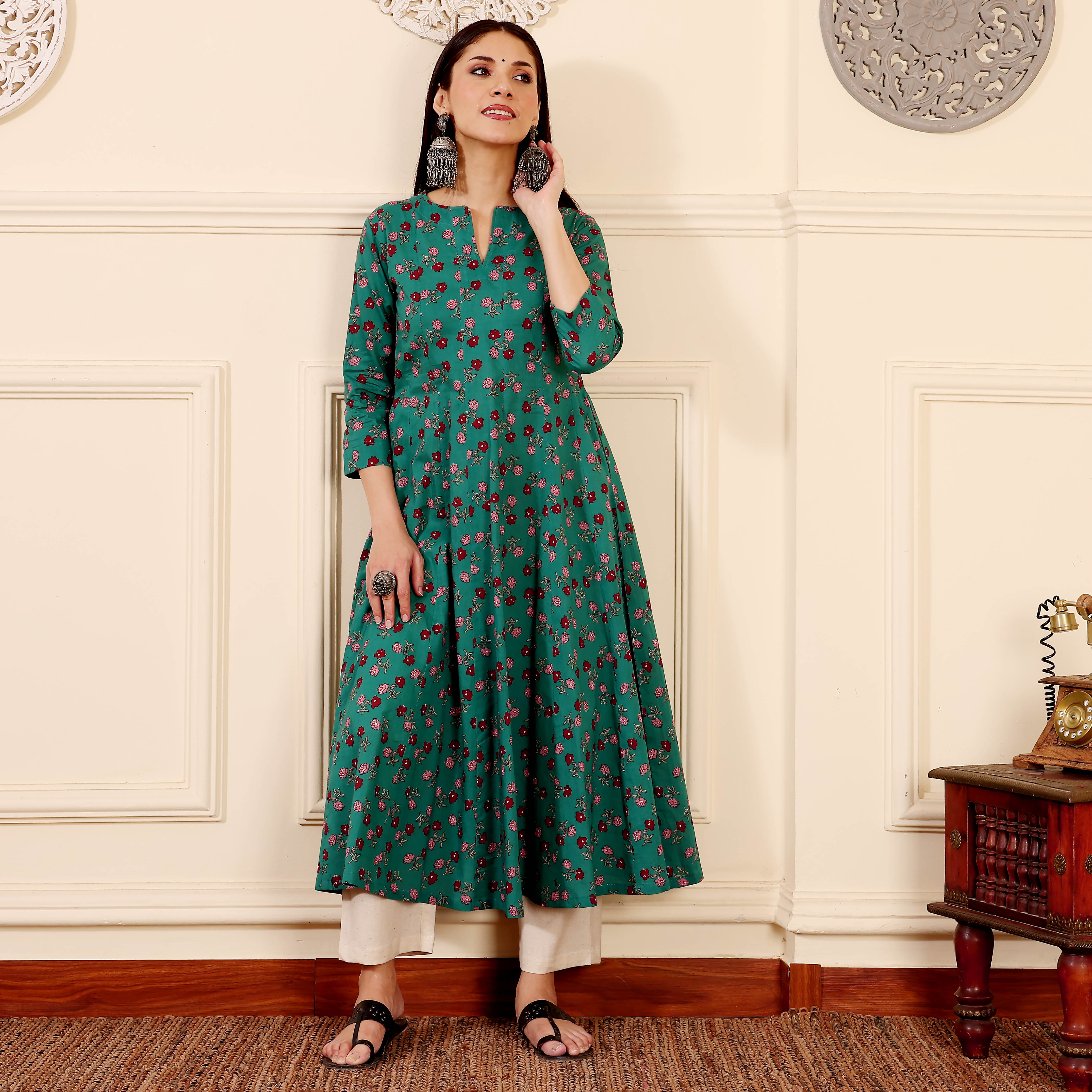 Sajal Cotton Kurta