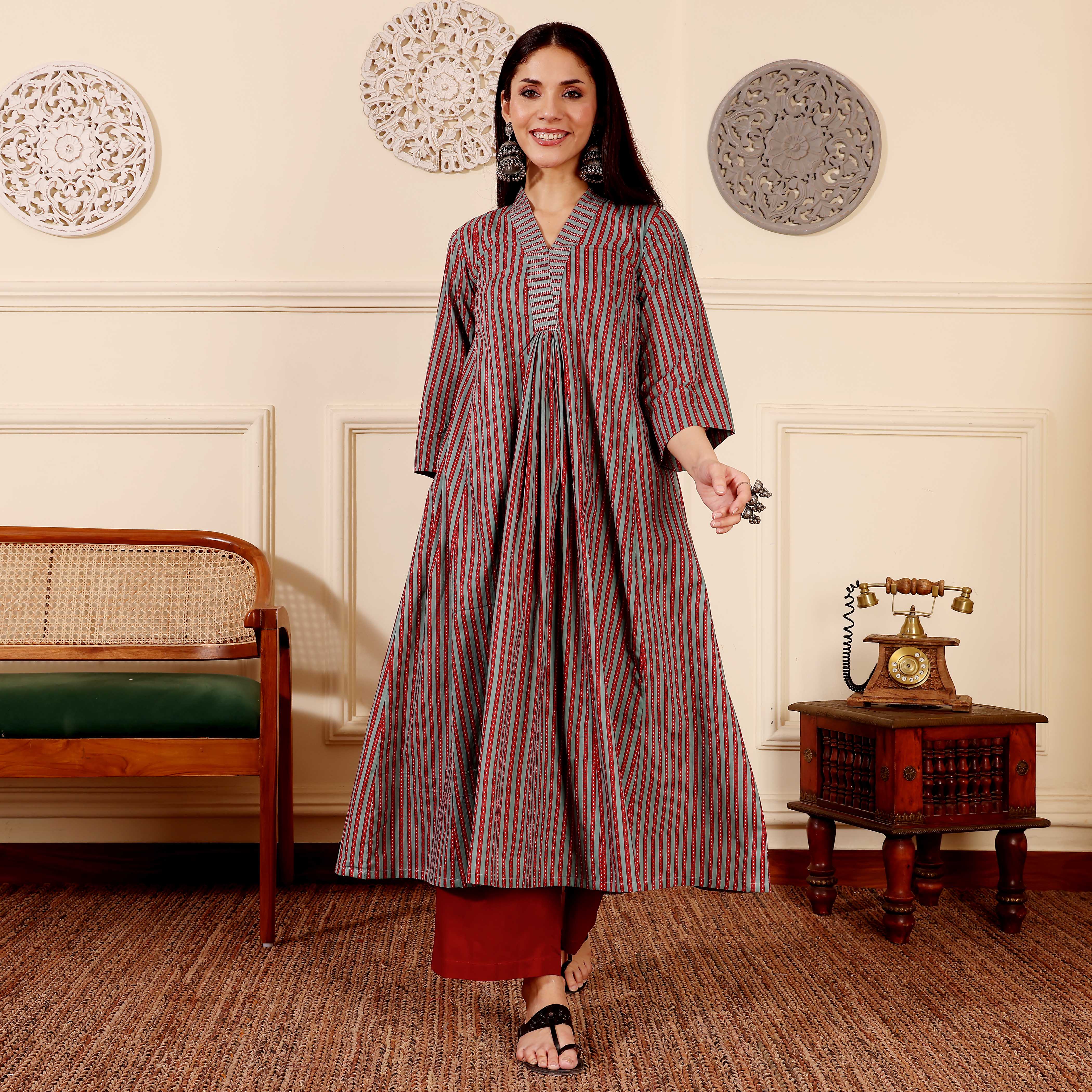 Barika Cotton Kurta