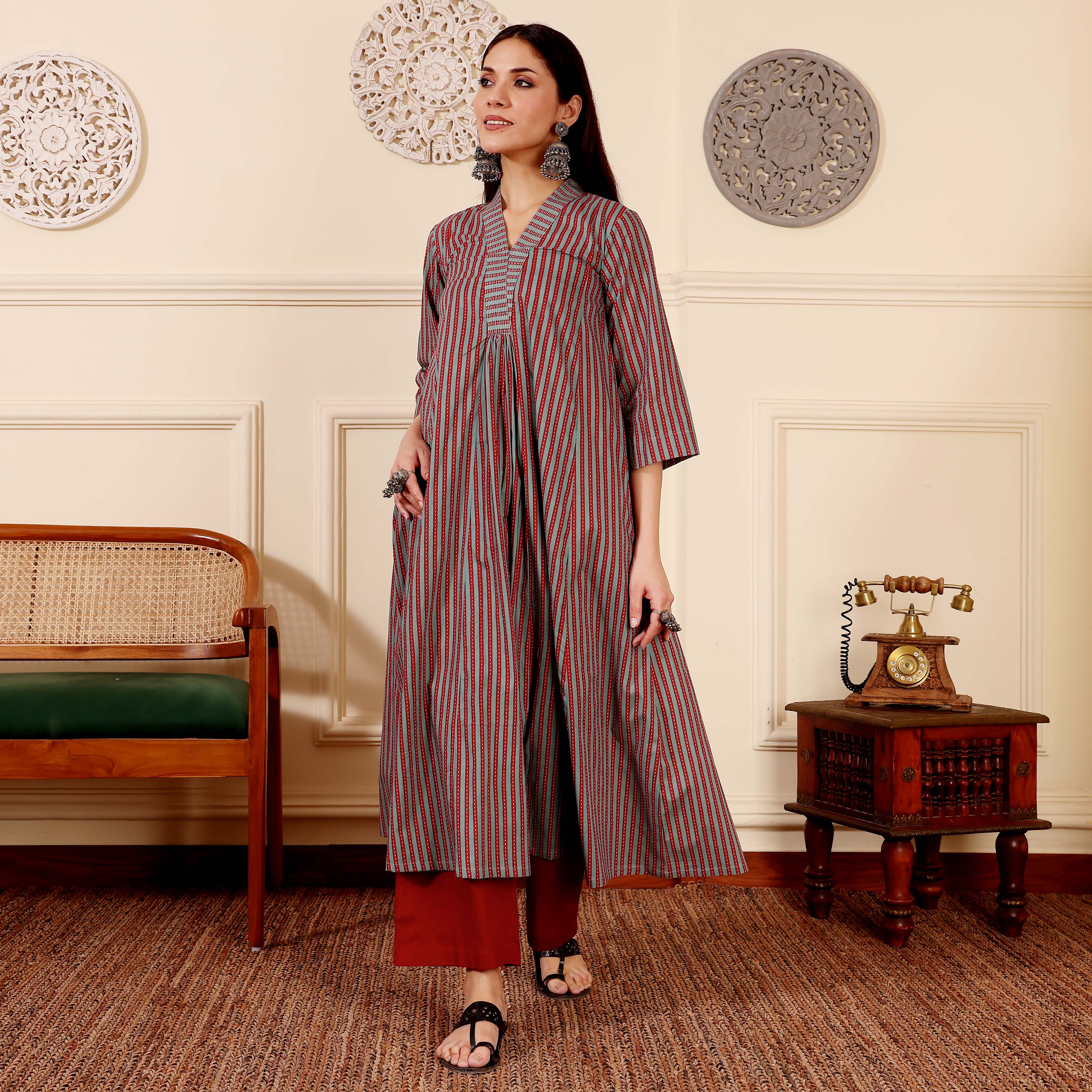 Barika Cotton Kurta