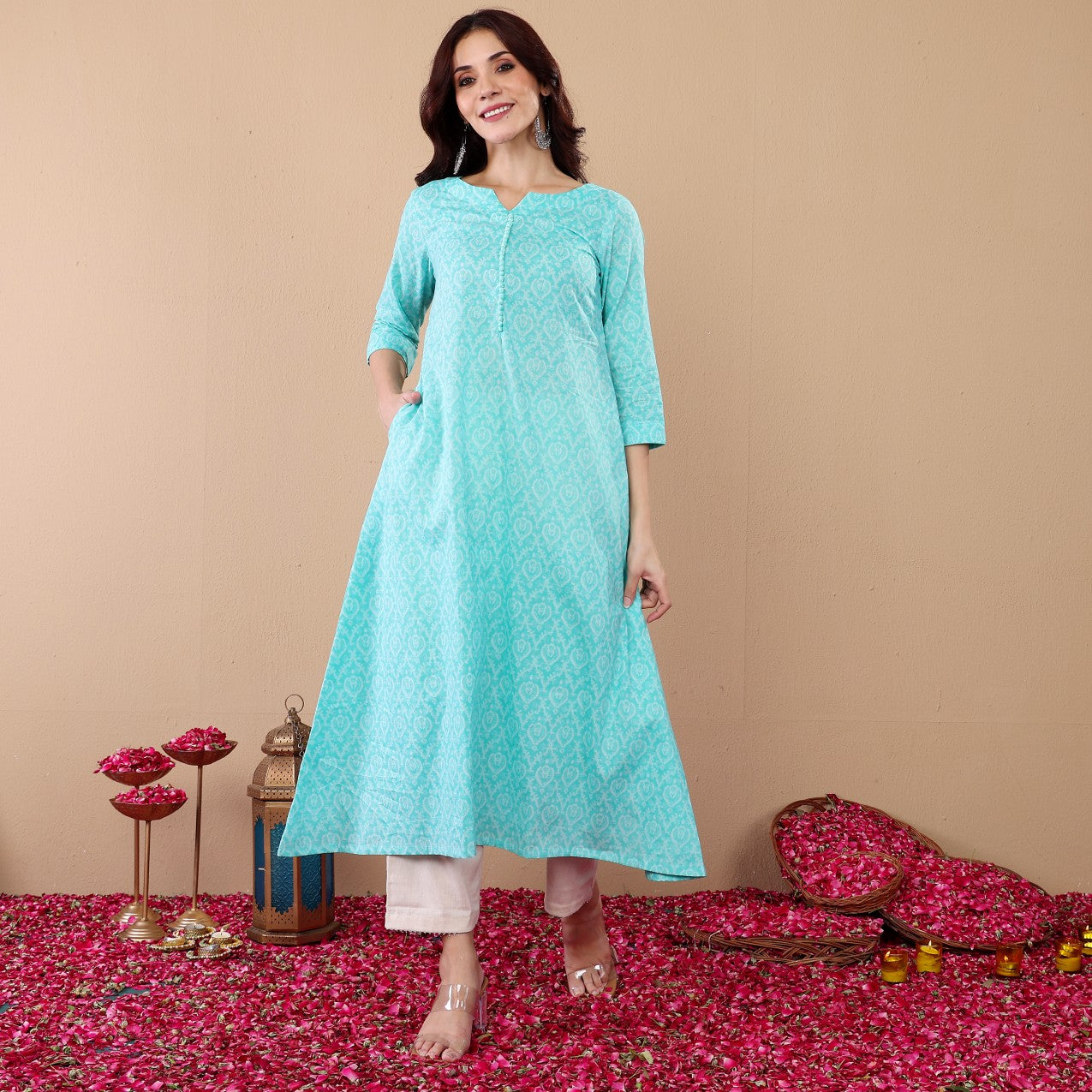 Aniza Cotton Kurta