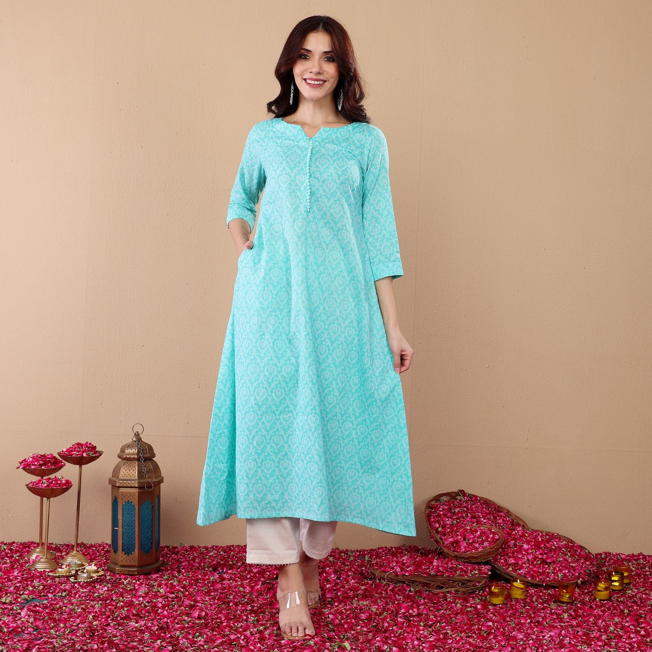 Aniza Cotton Kurta