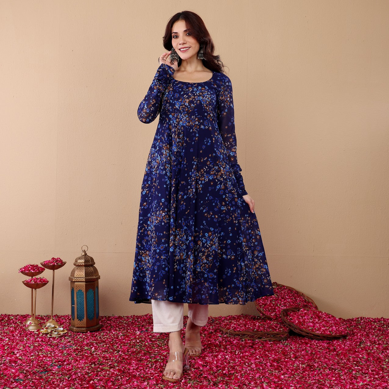 Navija Georgette Kameez