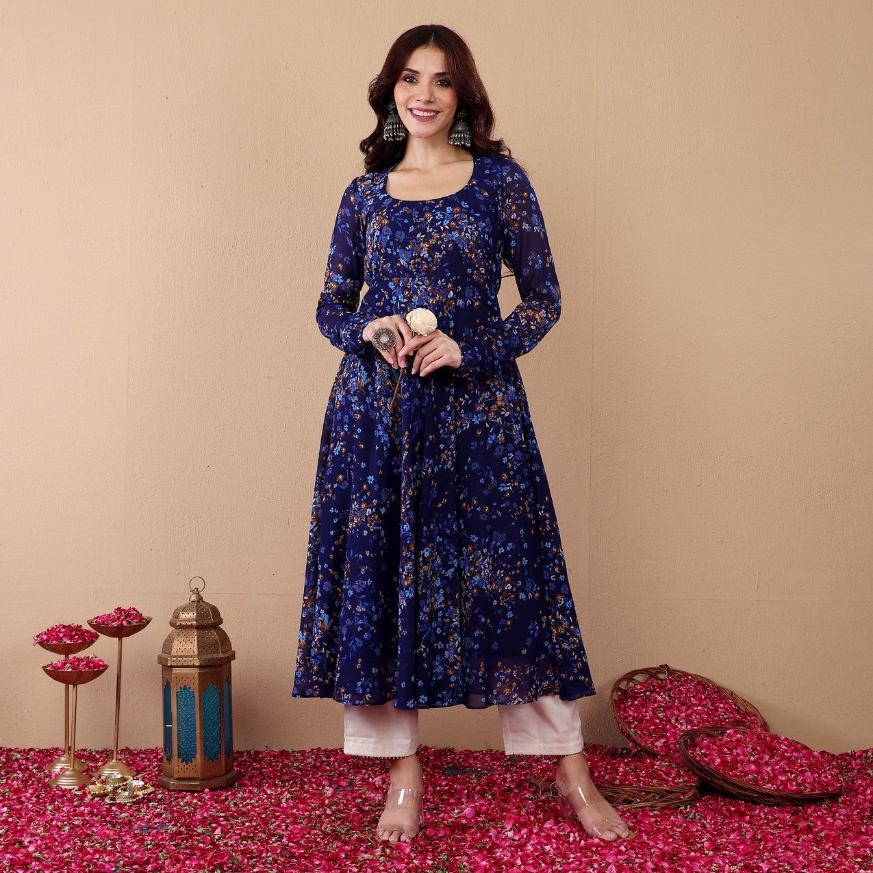 Navija Georgette Kameez