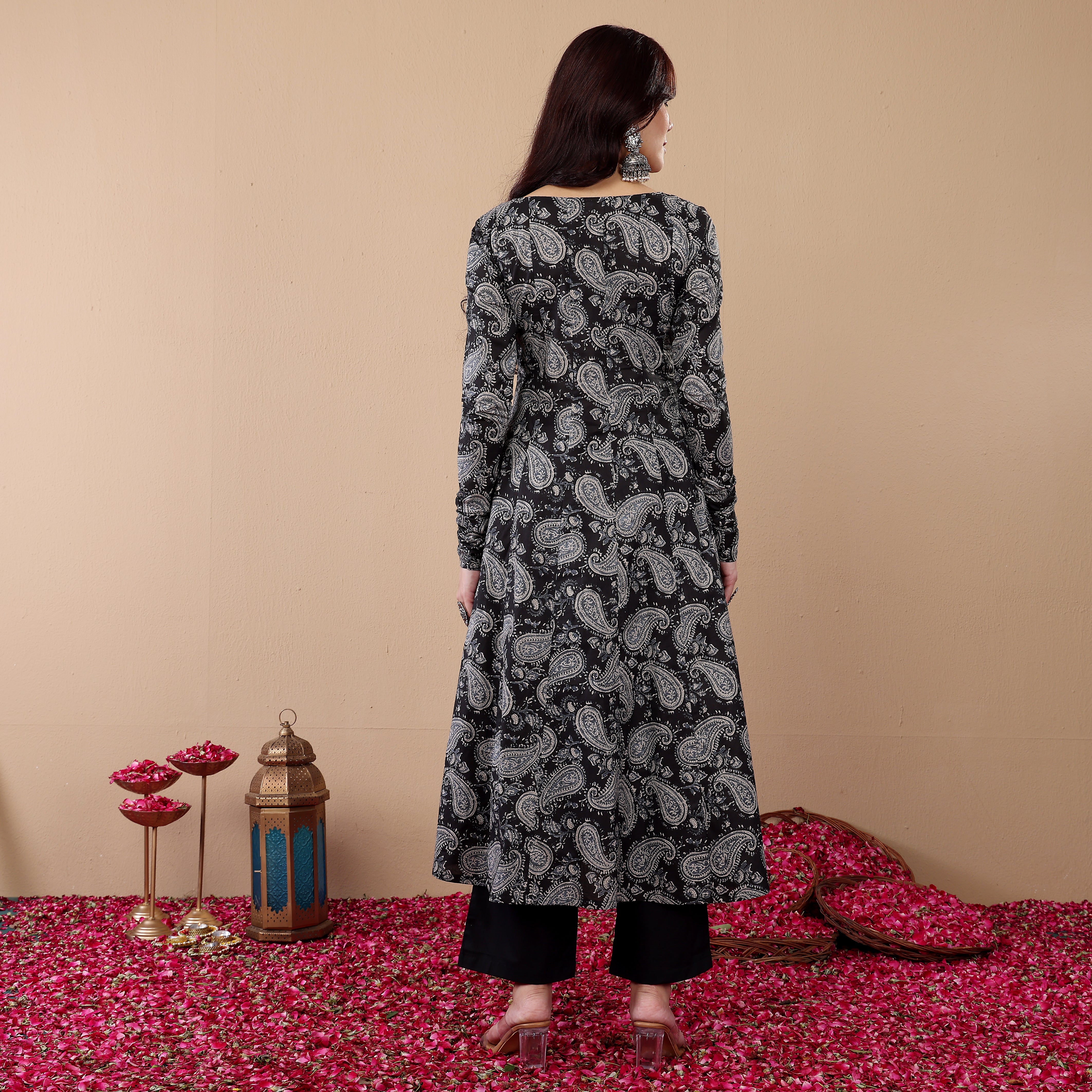 Virasha Kalidar Cotton Kurta