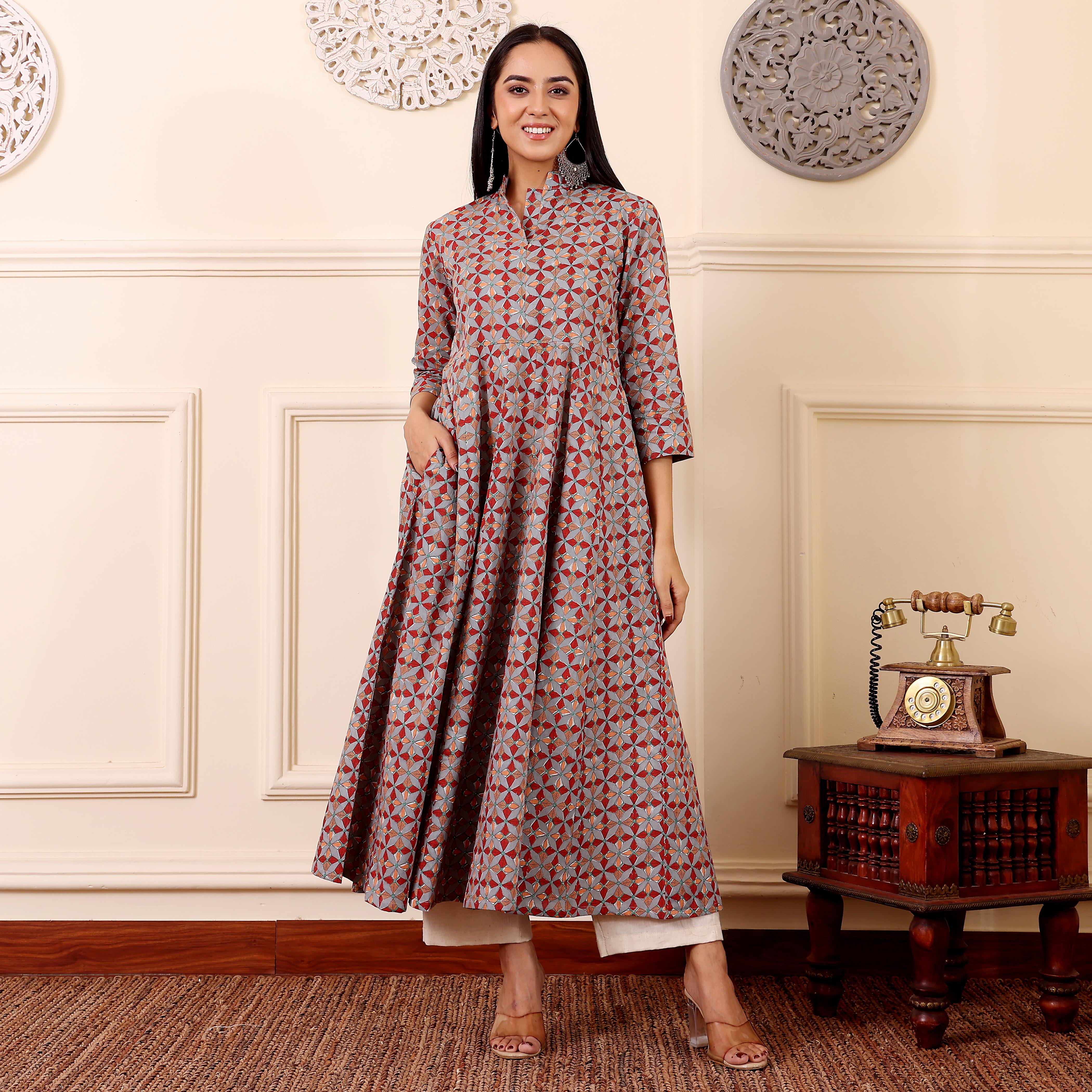 Hiva Cotton Kurta