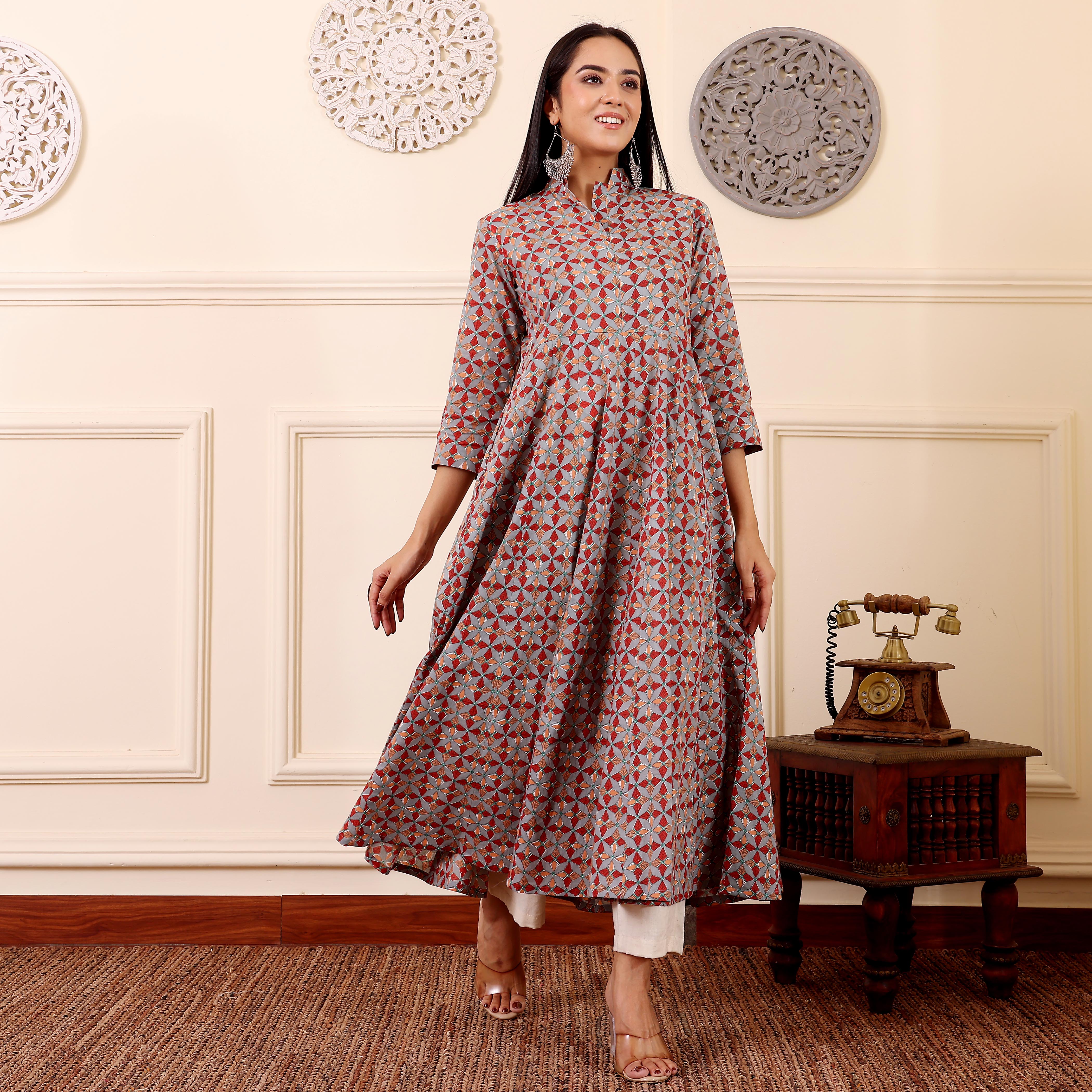 Hiva Cotton Kurta